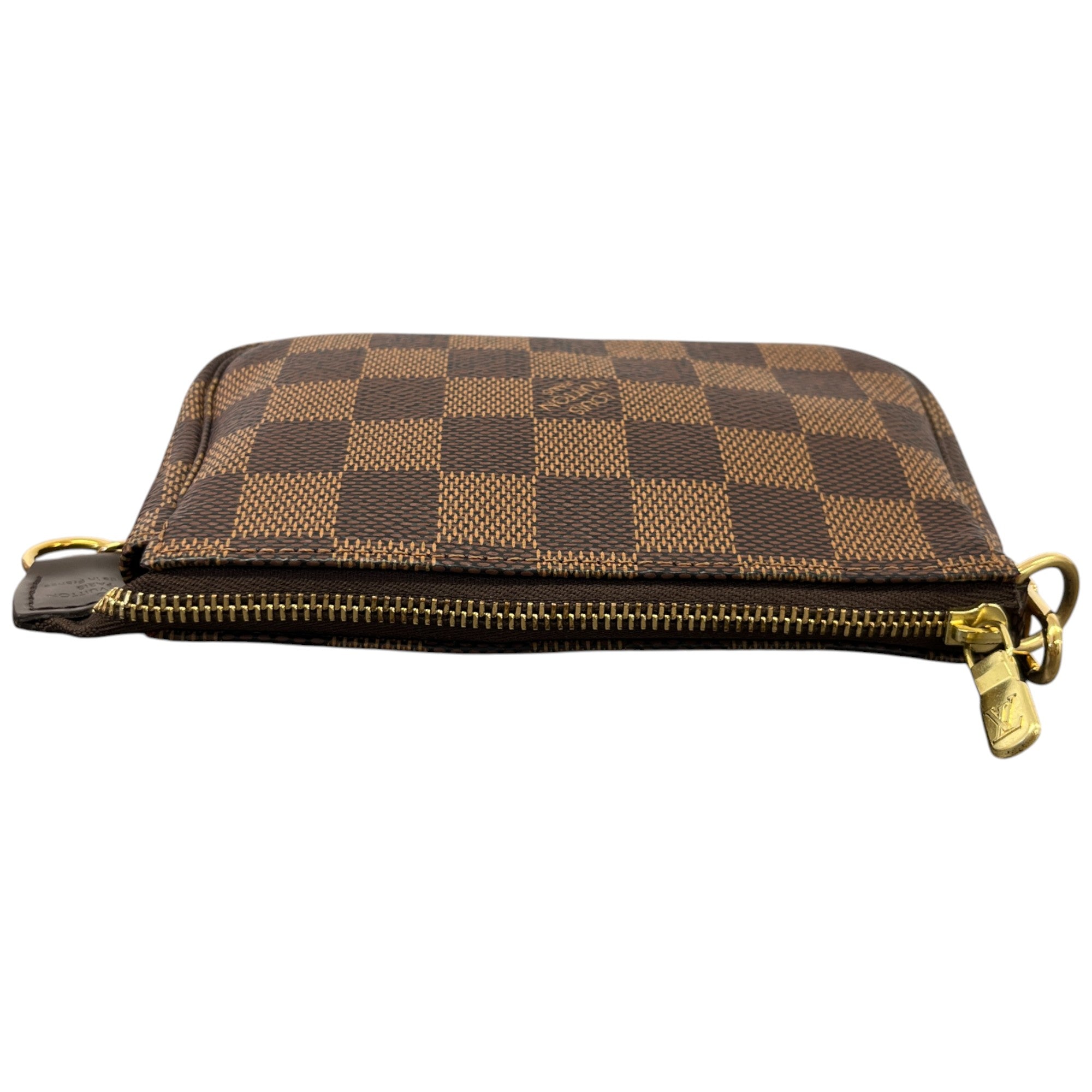 Women's Damier Ebene Mini Pochette Bag Brown