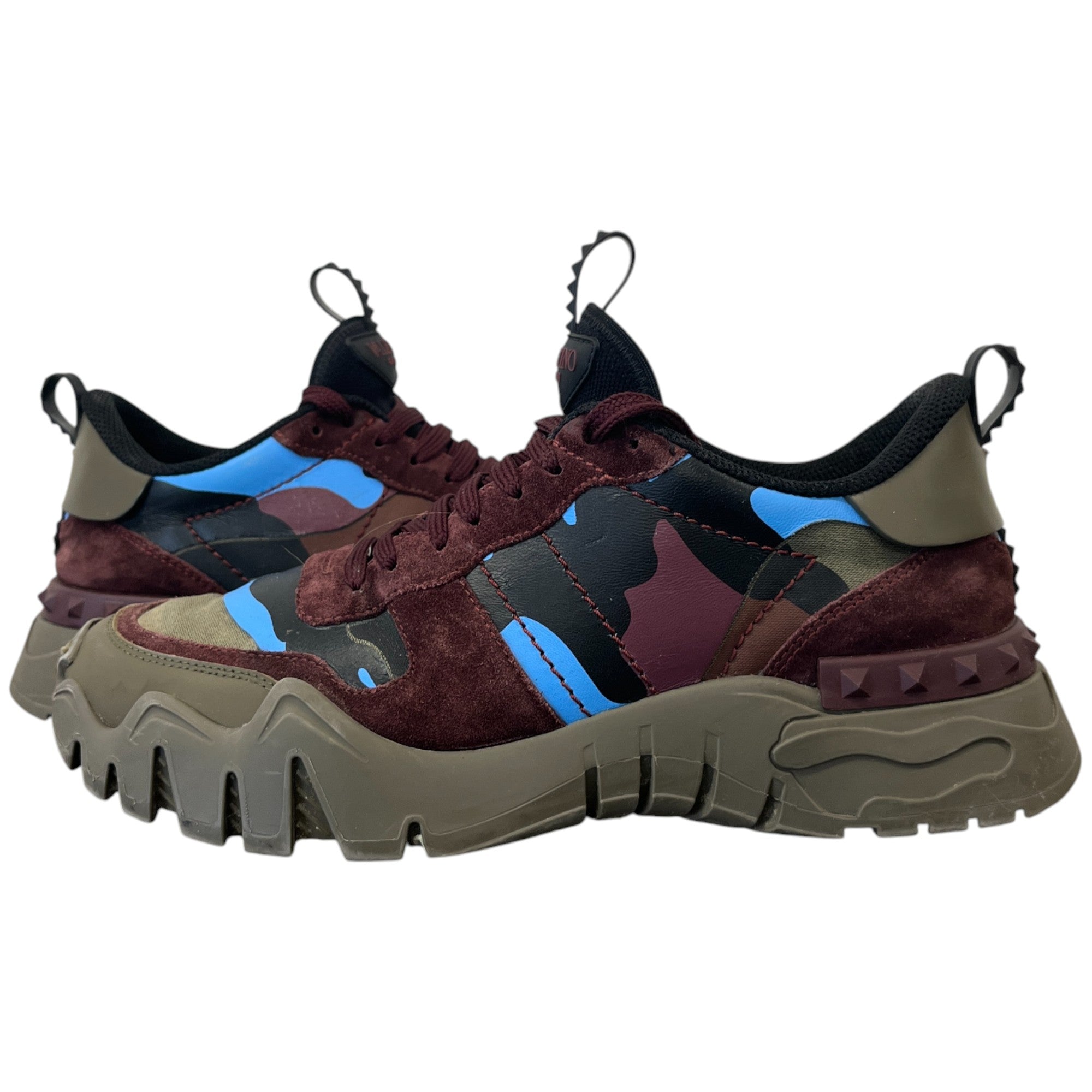 Men's Rockrunner Plus Low Trainers Burgundy Size EU 41 / UK 7