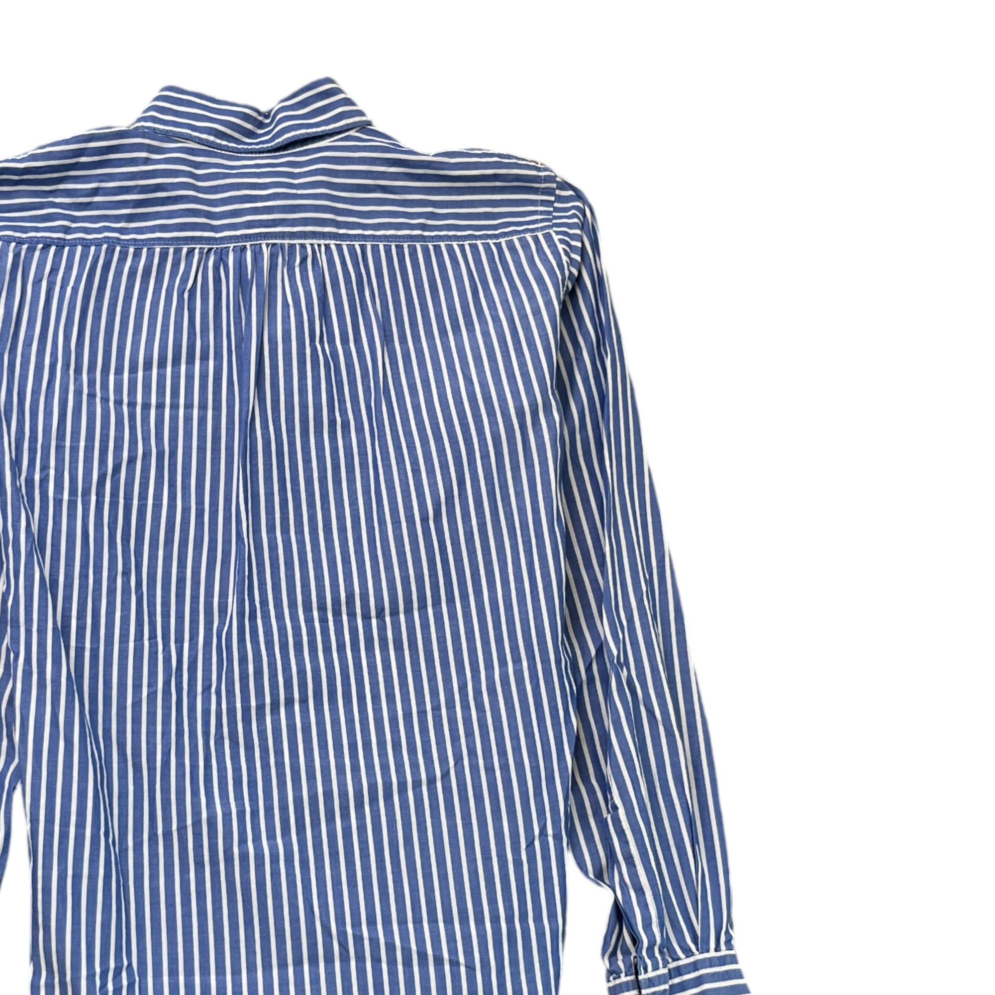 Men's Striped Shirt Blue Size IT 48 / UK M