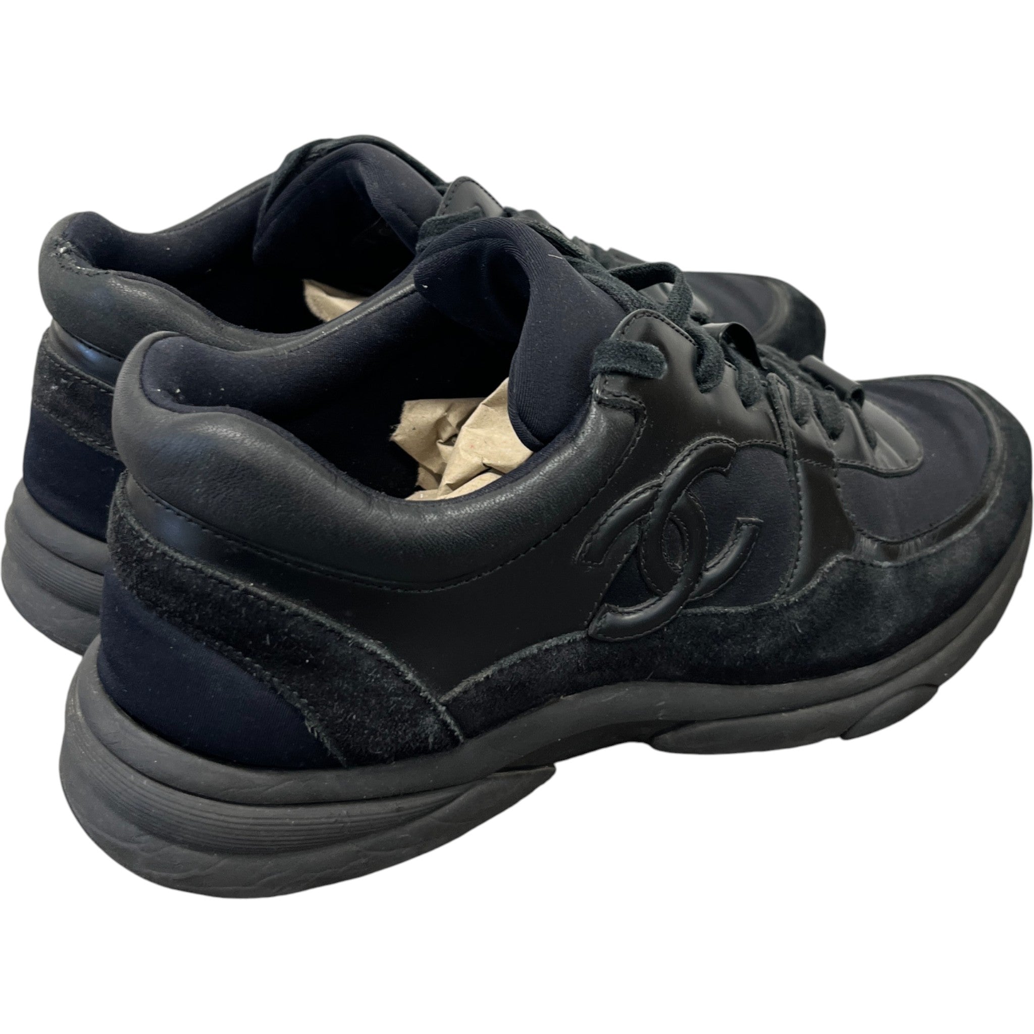 Men's Cc Runner Low Trainers Black Size EU 39.5 / UK 5.5