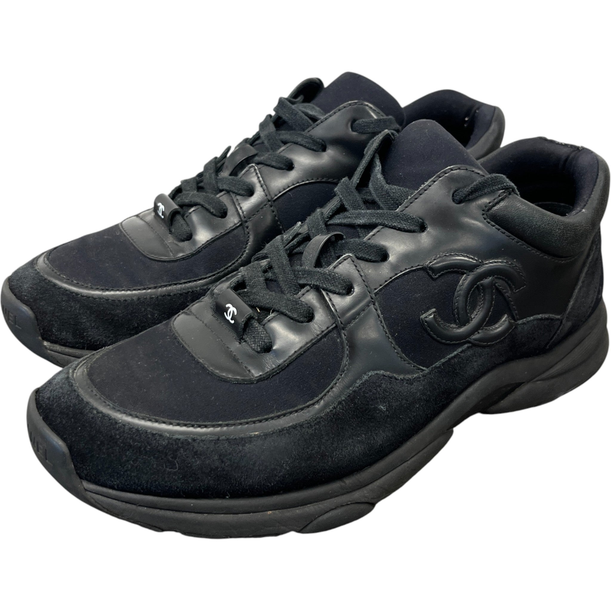 Men's Cc Runner Low Trainers Black Size EU 39.5 / UK 5.5