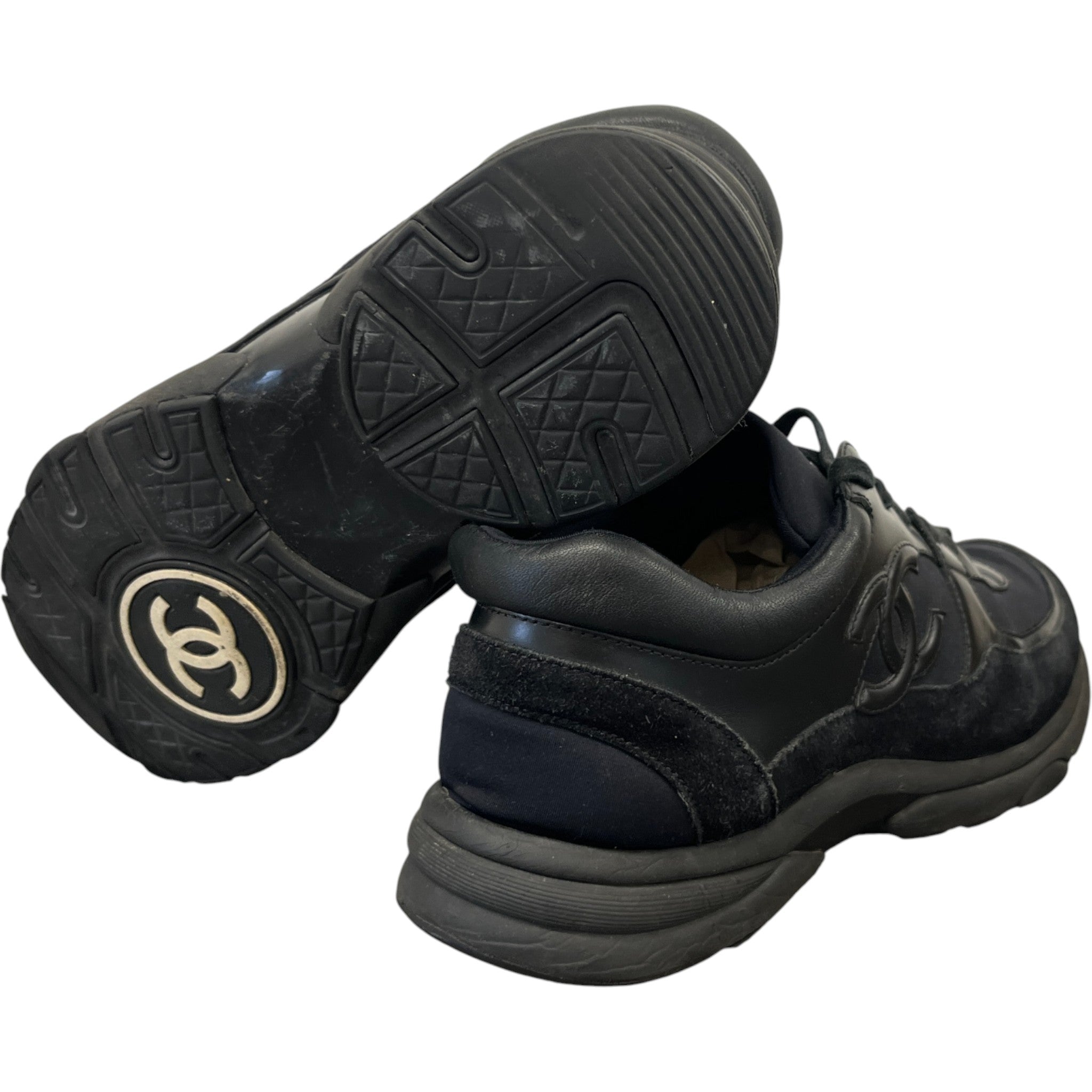 Men's Cc Runner Low Trainers Black Size EU 39.5 / UK 5.5