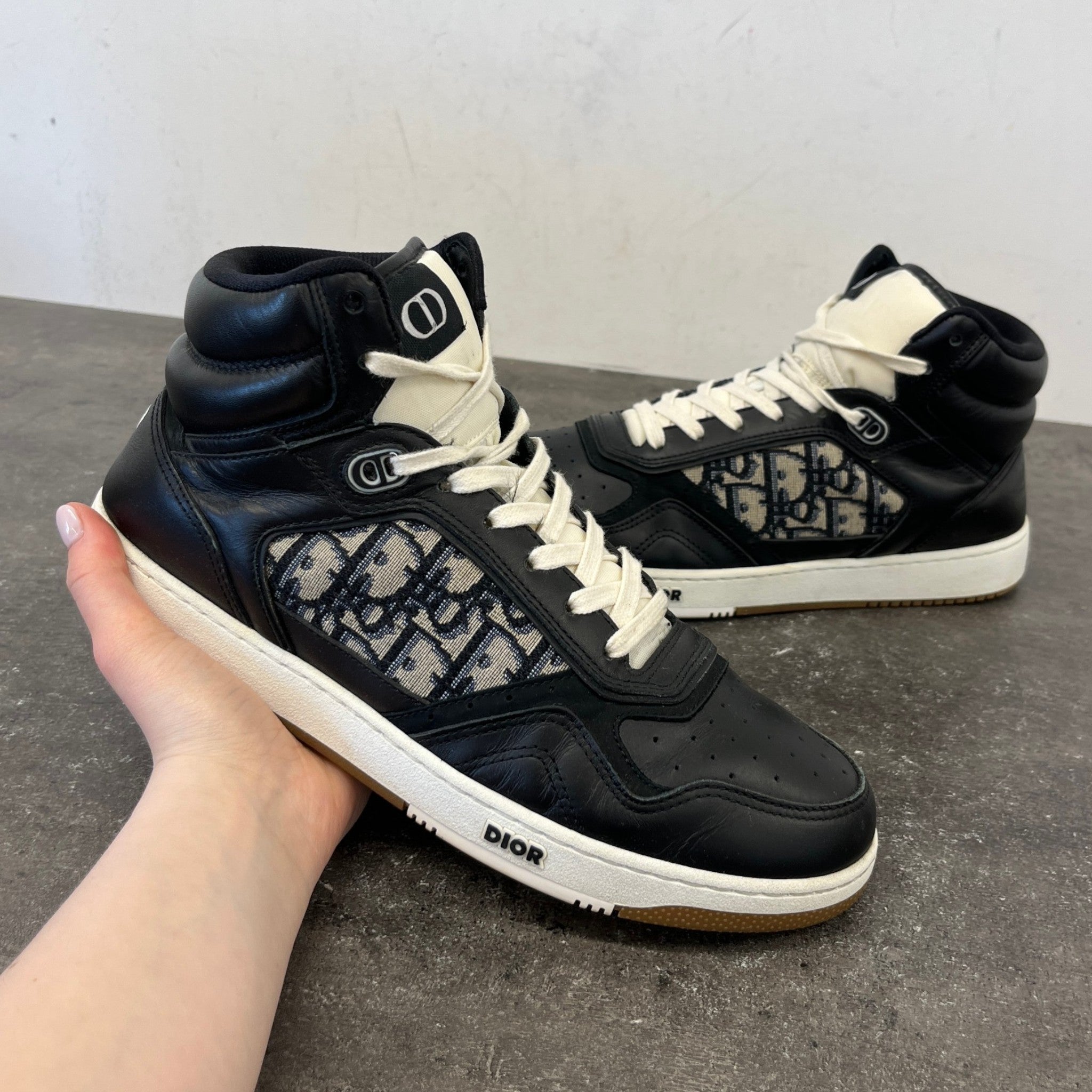 Men's B27 High Trainers Black Size EU 42 / UK 8