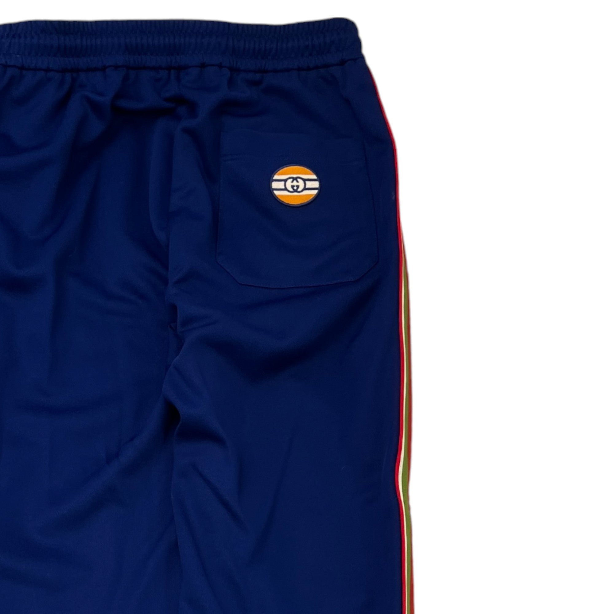 Men's Tape Logo Joggers Blue Size M