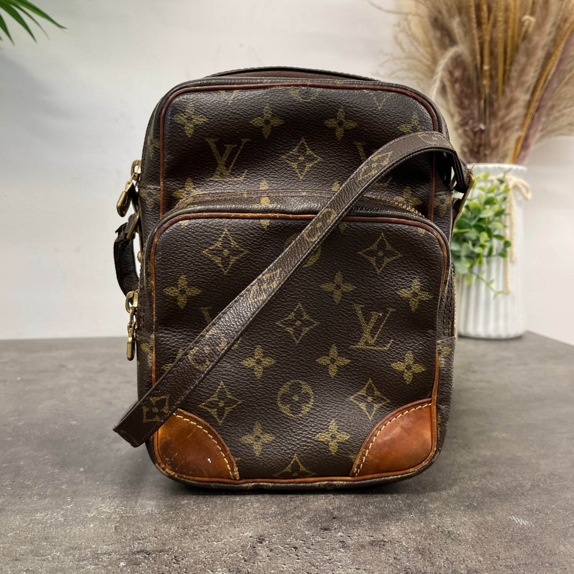Men's Monogram Amazon Bag Brown