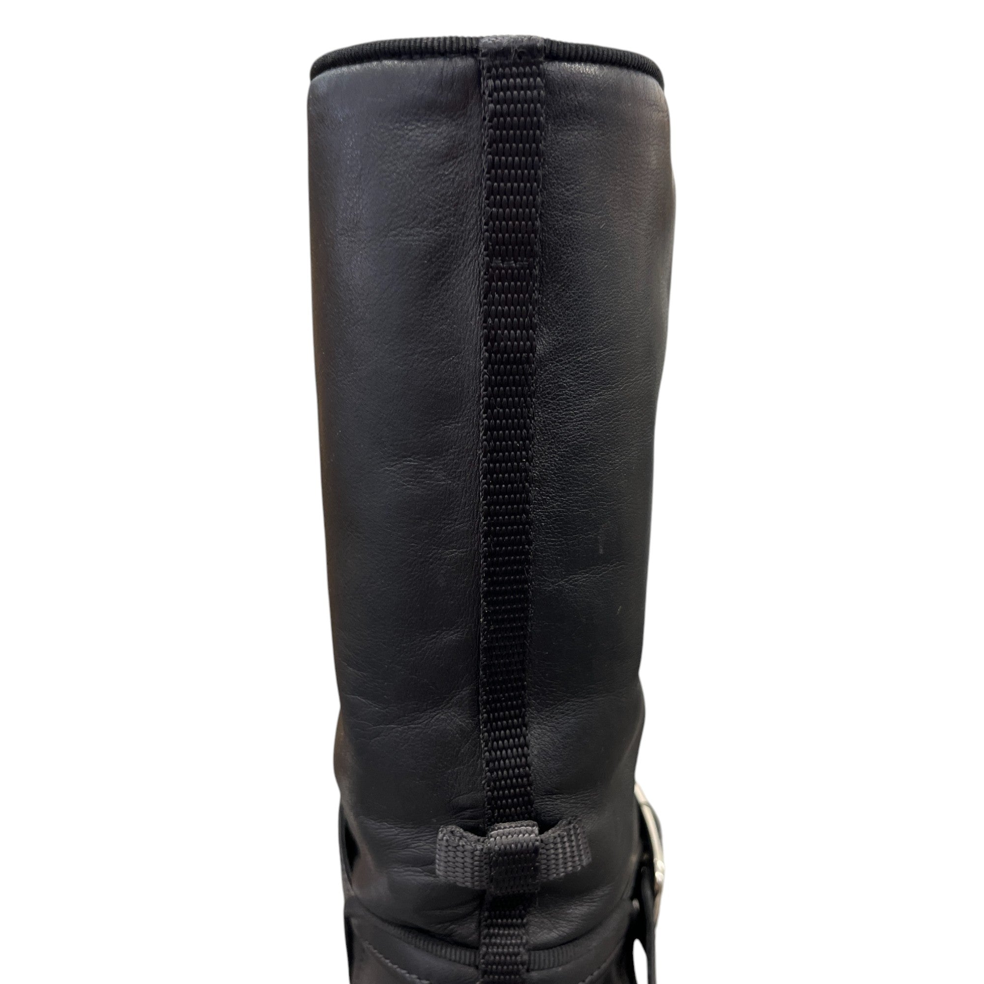 Women's Cd Buckle Biker Boots Black Size EU 36.5 / UK 3.5