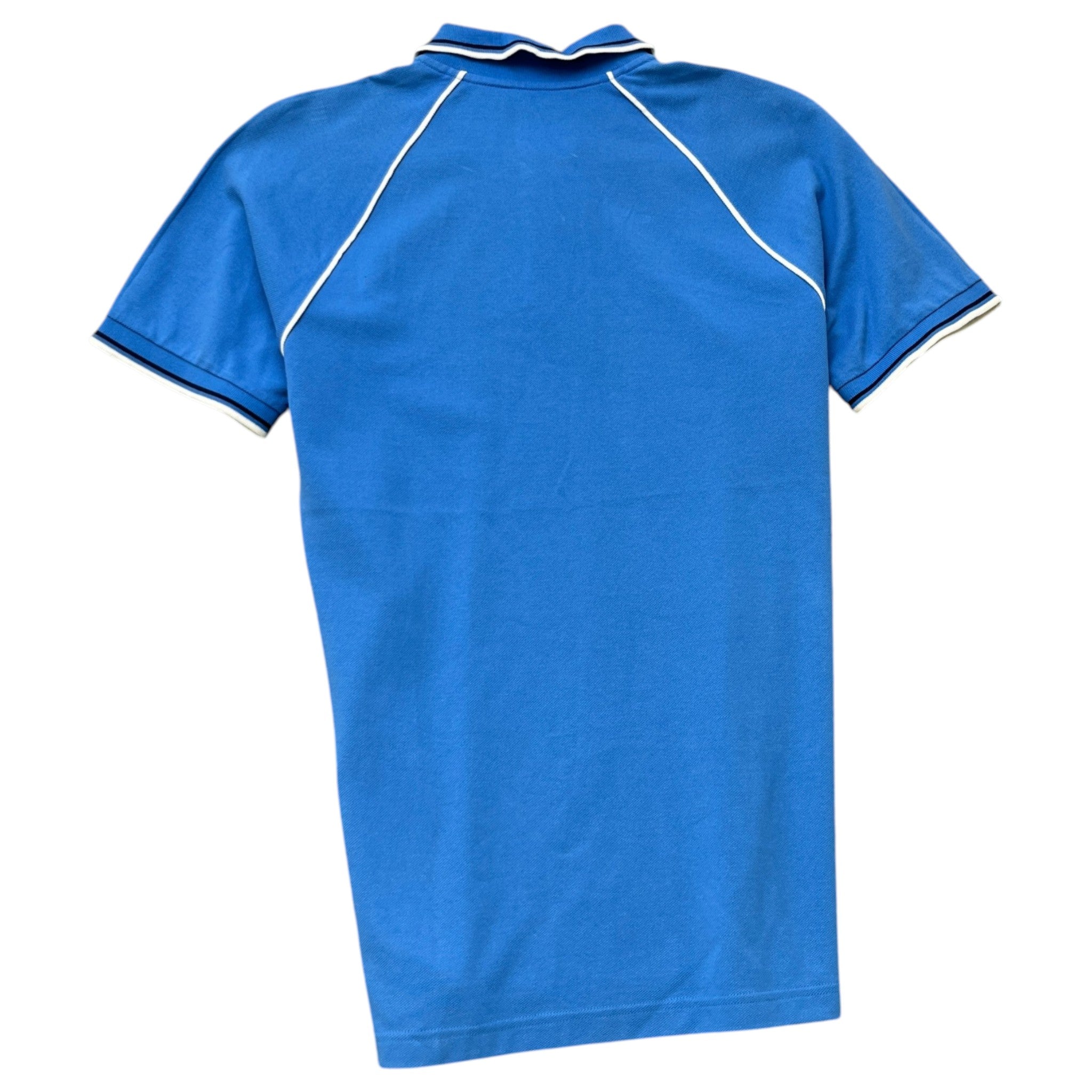 Men's Plaque Logo T-Shirt Blue Size XL