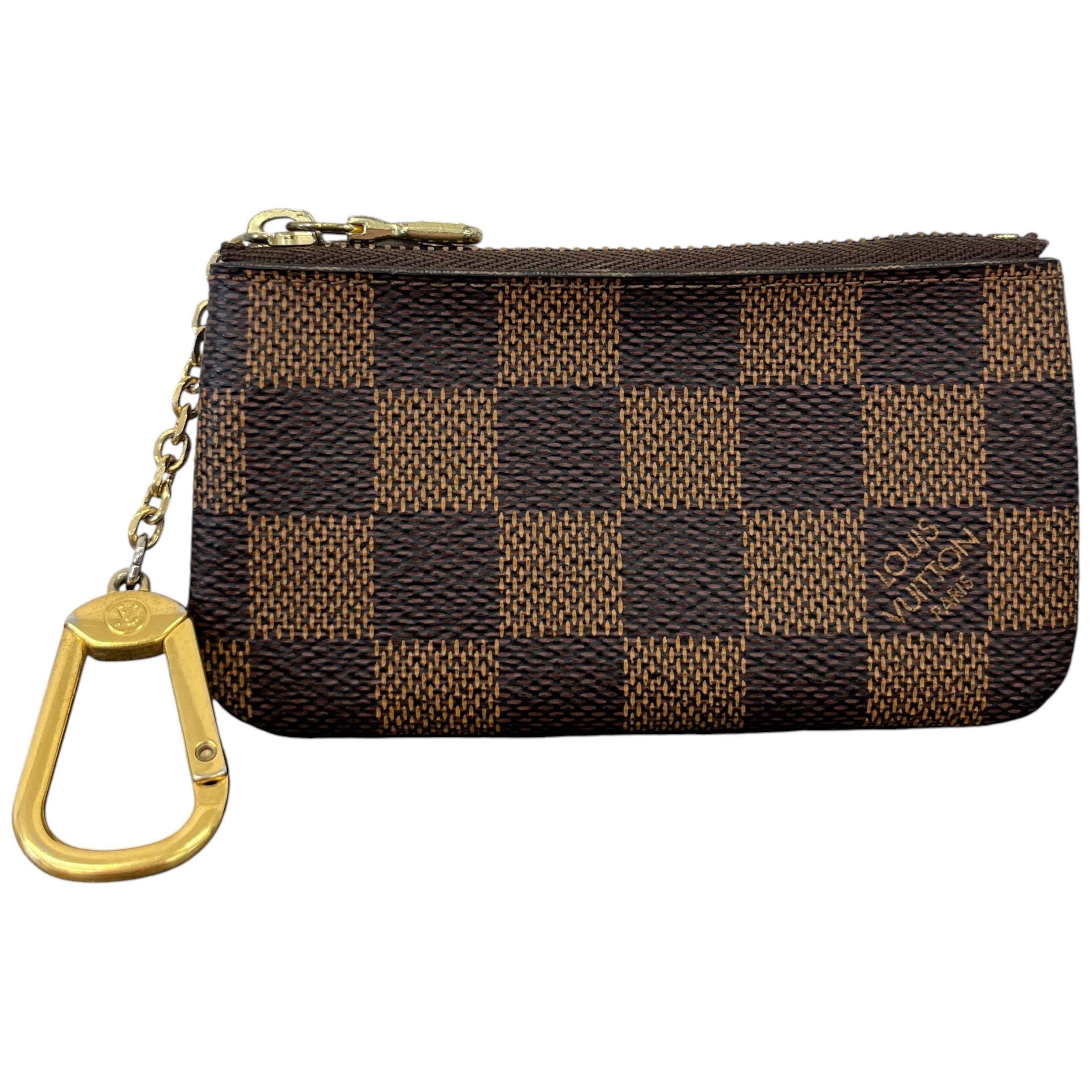 Women's Damier Ebene Key Keyring Brown