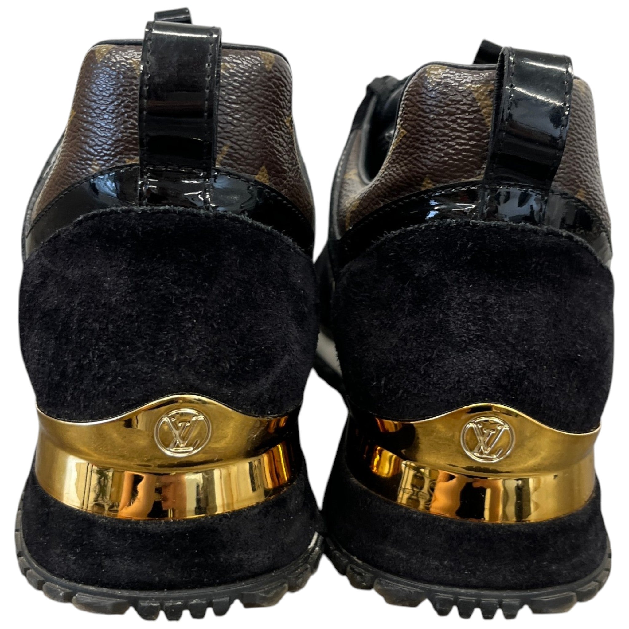 Women's Monogram Run Away Low Trainers Black Size EU 39 / UK 6