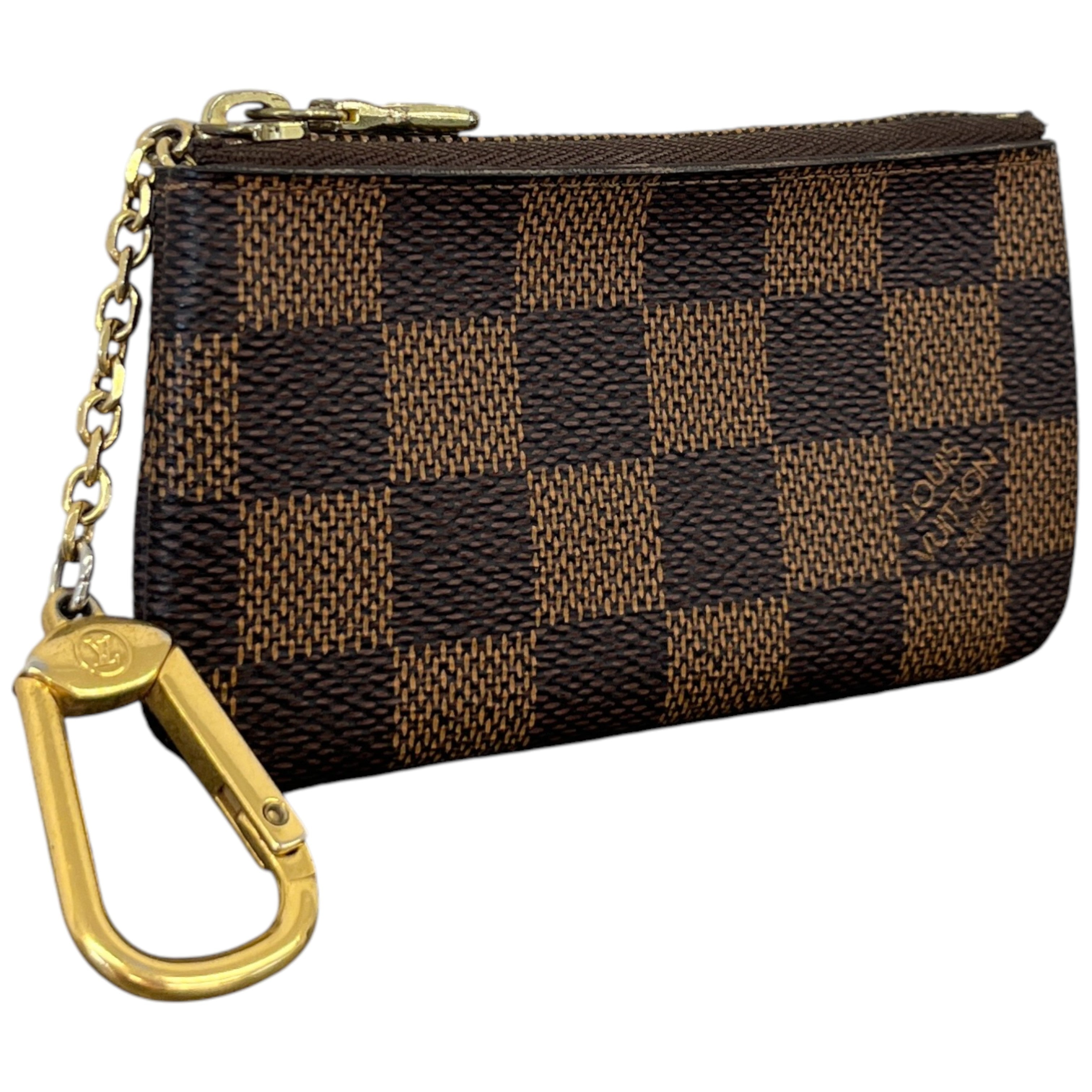 Women's Damier Ebene Key Keyring Brown