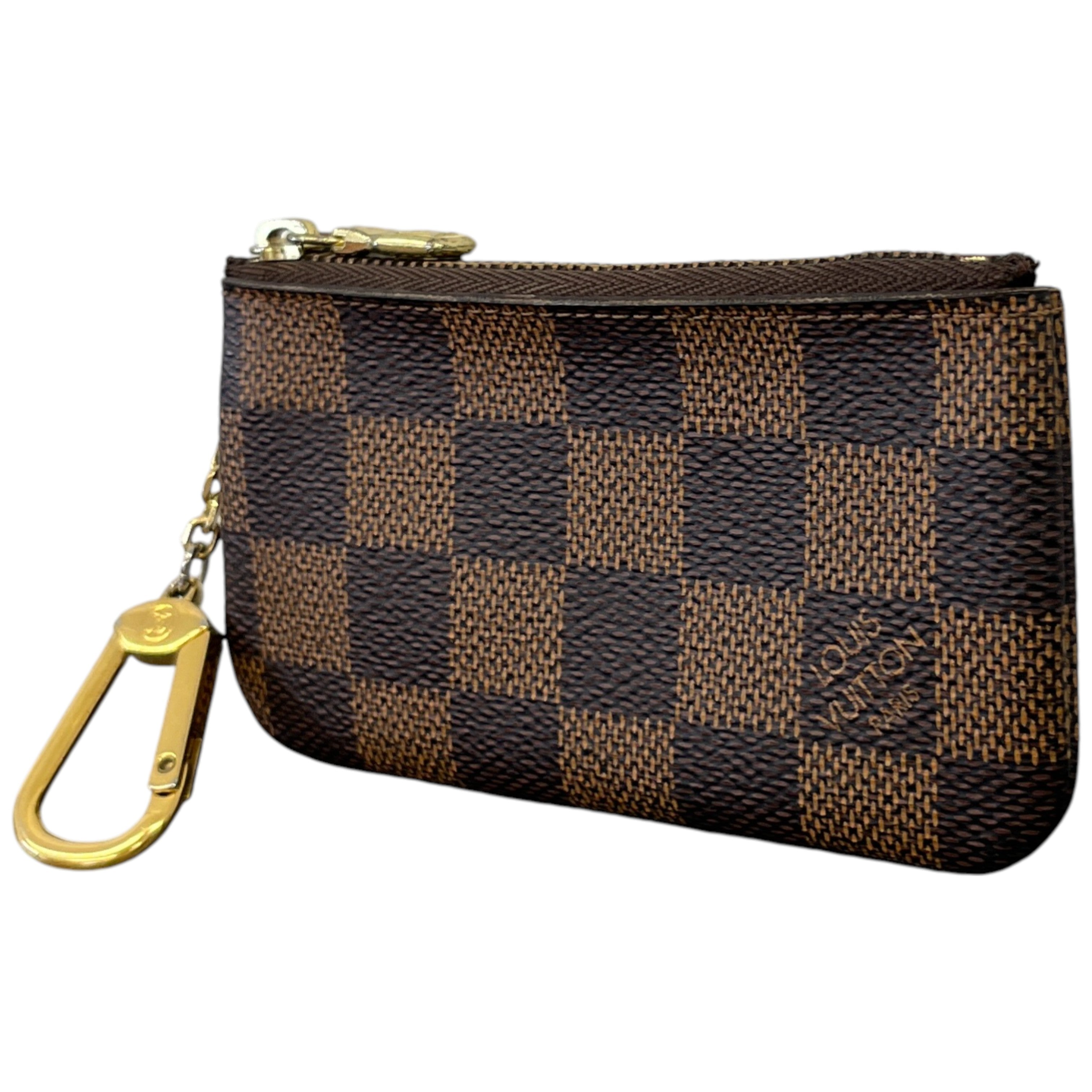 Women's Damier Ebene Key Keyring Brown