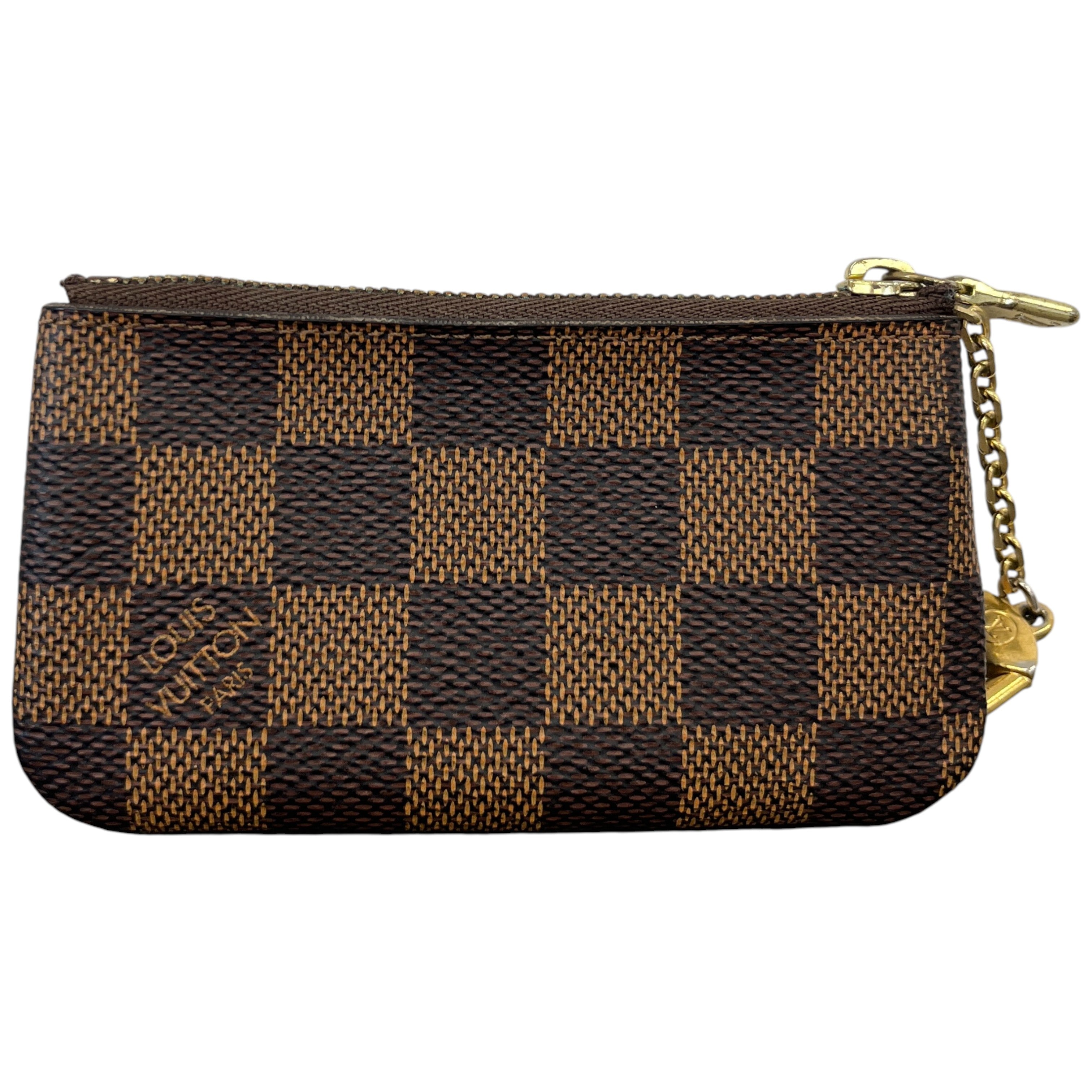Women's Damier Ebene Key Keyring Brown