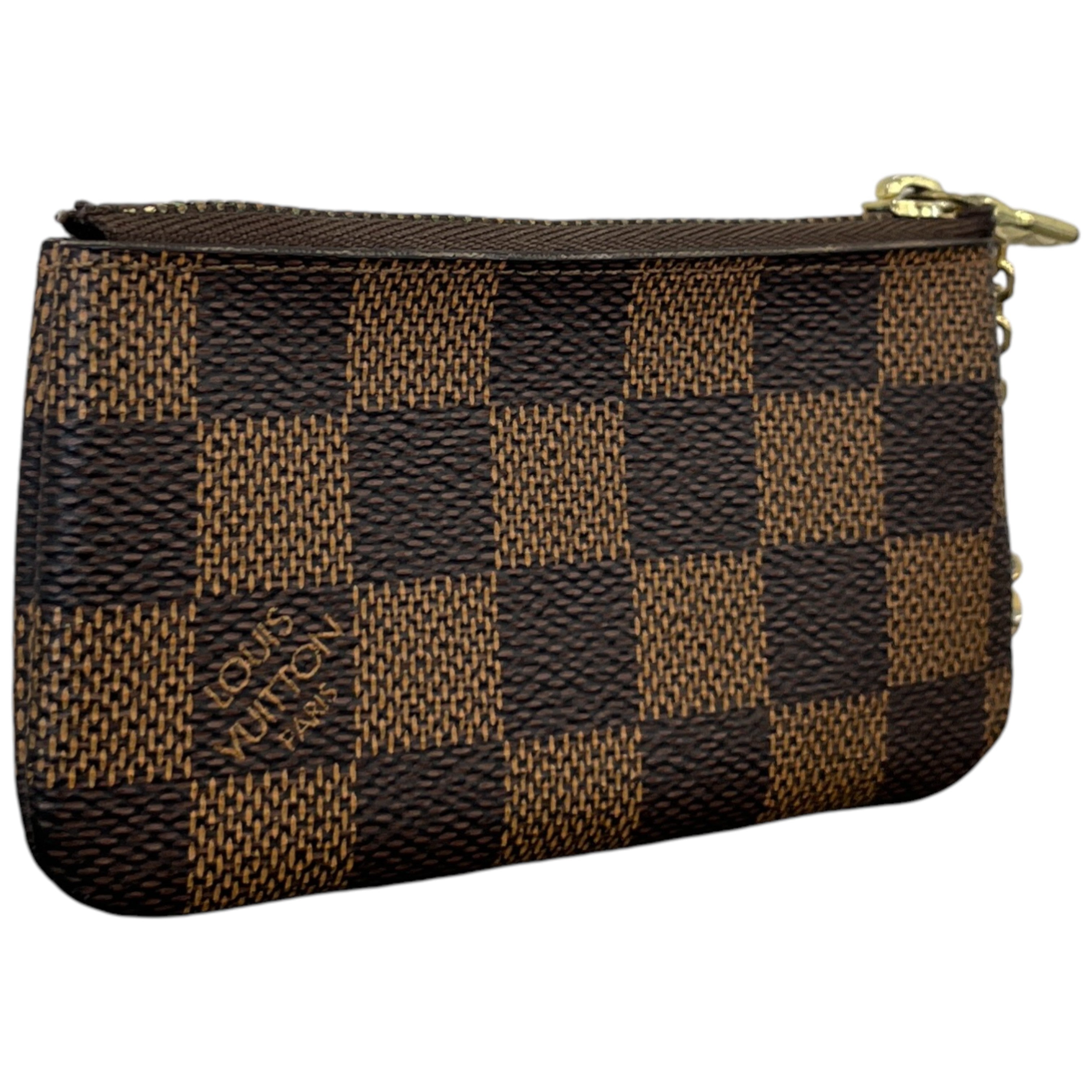 Women's Damier Ebene Key Keyring Brown
