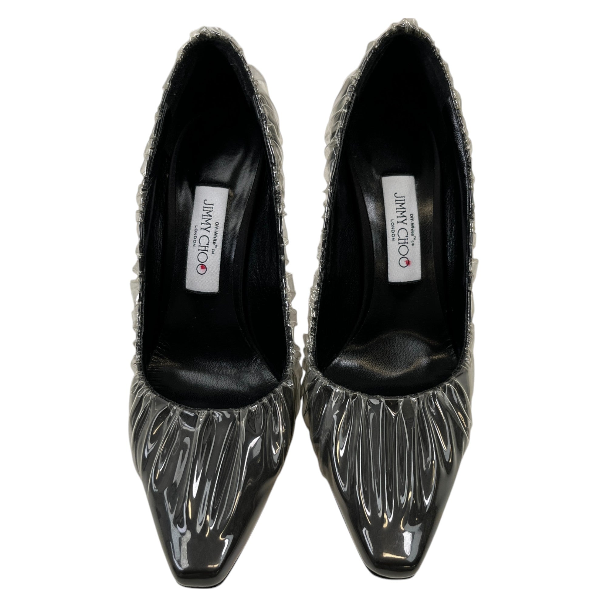 Women's X Off White Anne 100 Wrapped Heels Black Size EU 38.5 / UK 5.5