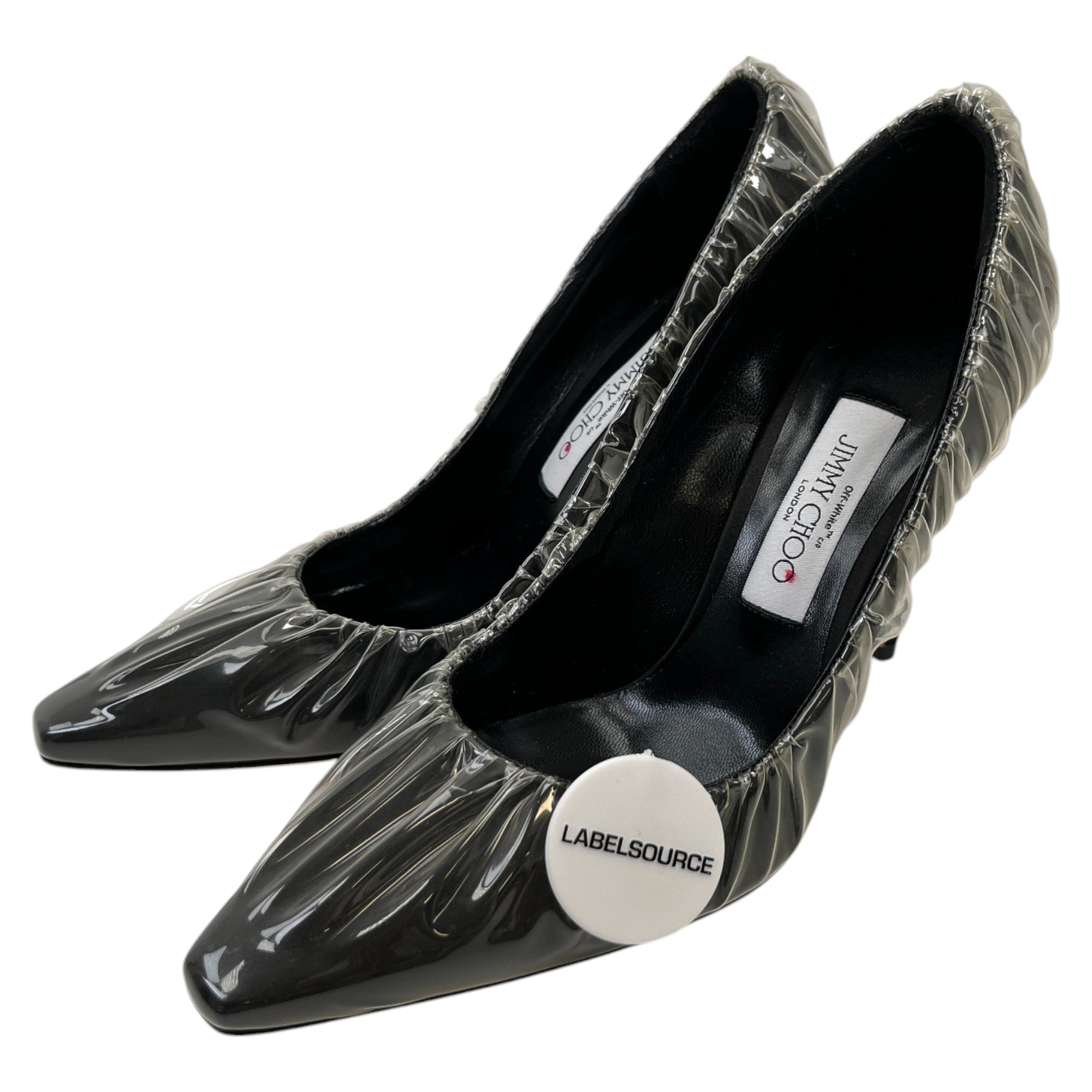 Women's X Off White Anne 100 Wrapped Heels Black Size EU 38.5 / UK 5.5