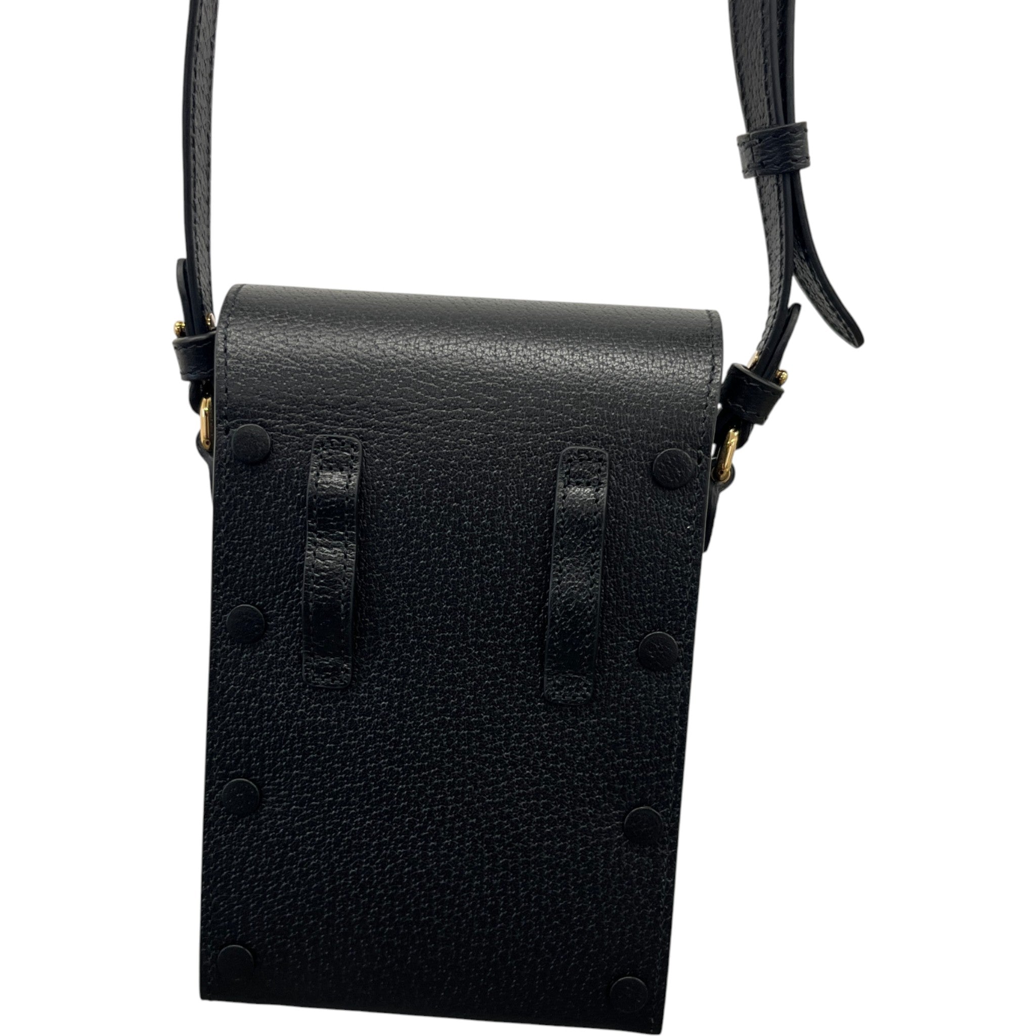 Horsebit 1955 Vertical Crossbody Bag Black