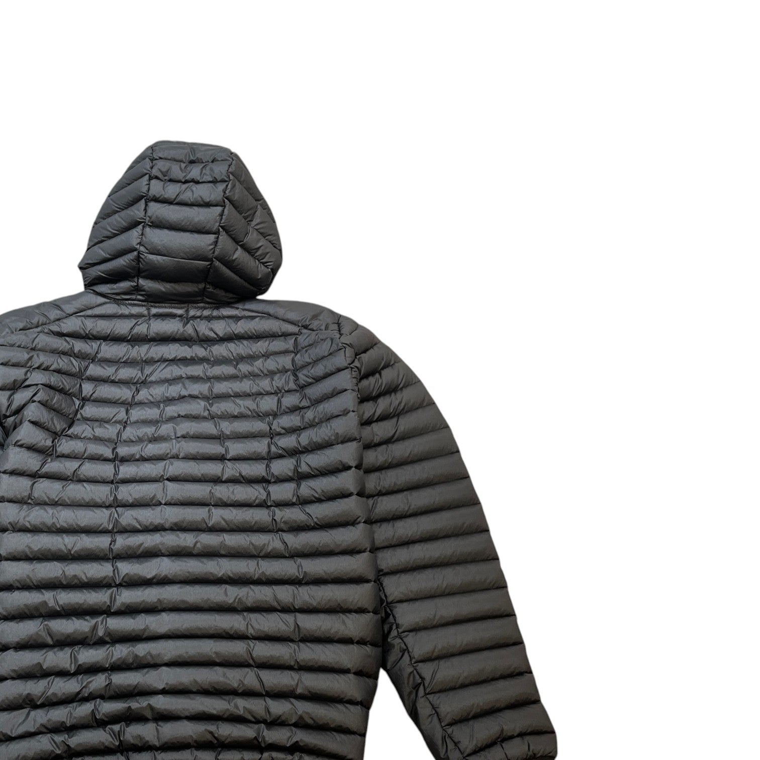 Men's Loom Woven Chambers Down Jacket Black Size XL