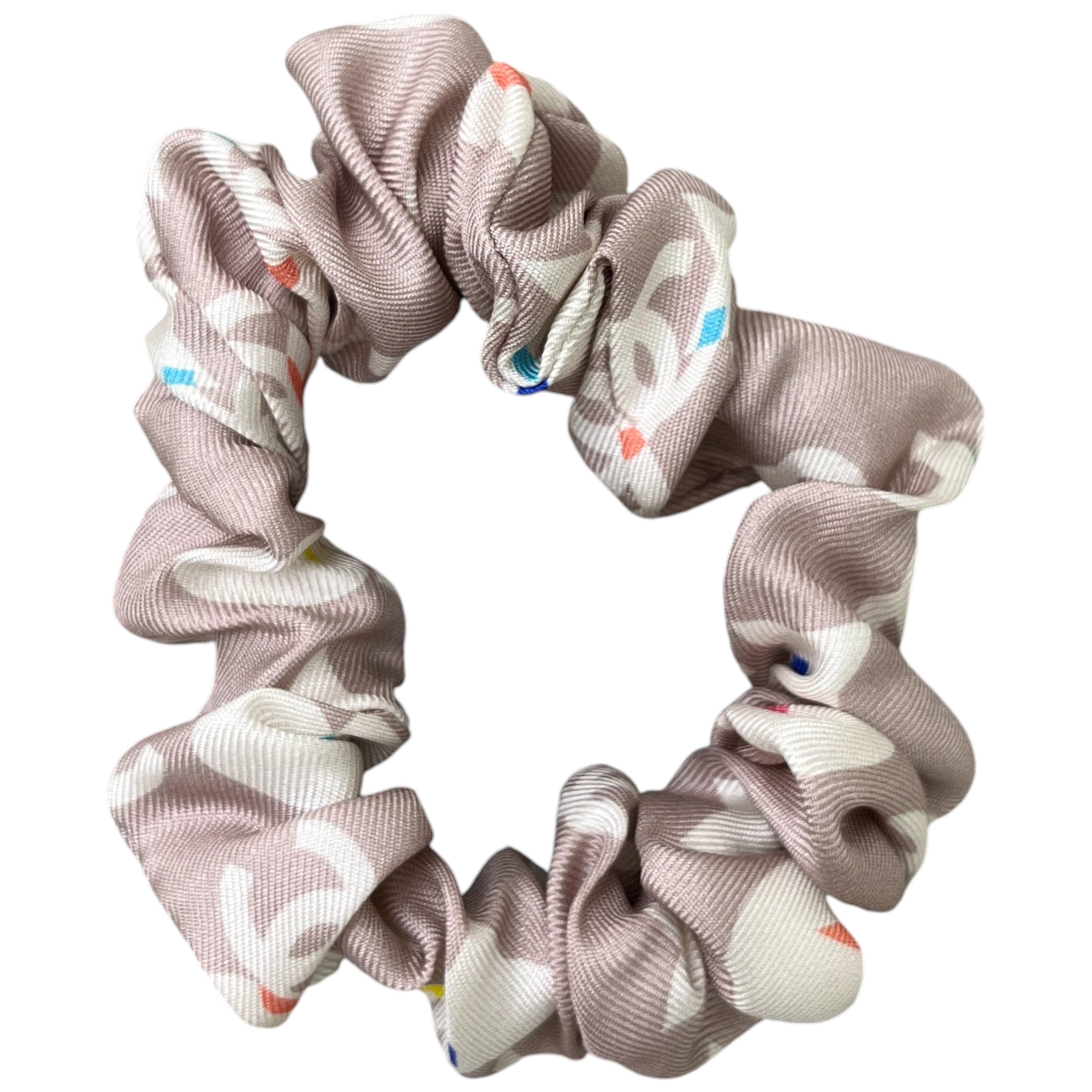 Women's Cc Logo Silk Scarf And Scrunchy Scarf Pink
