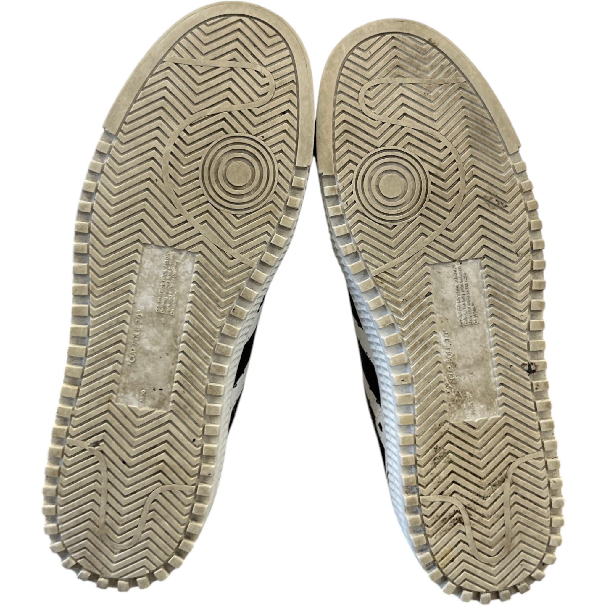 Men's Spray Diagonal Low Trainers White Size EU 41 / UK 7