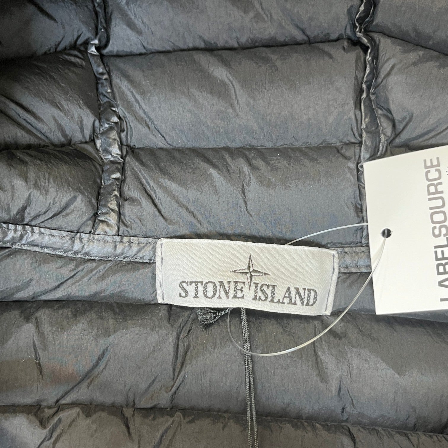 Men's Loom Woven Chambers Down Jacket Black Size XL