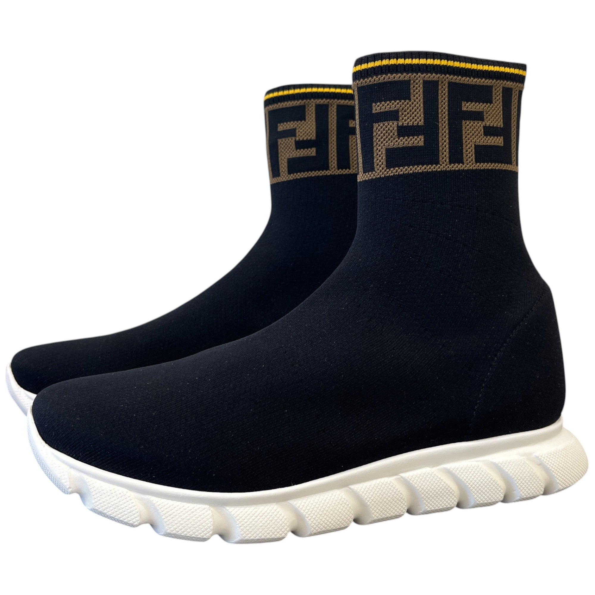 Women's Sock Runner High Trainers Black Size EU 36 / UK 3