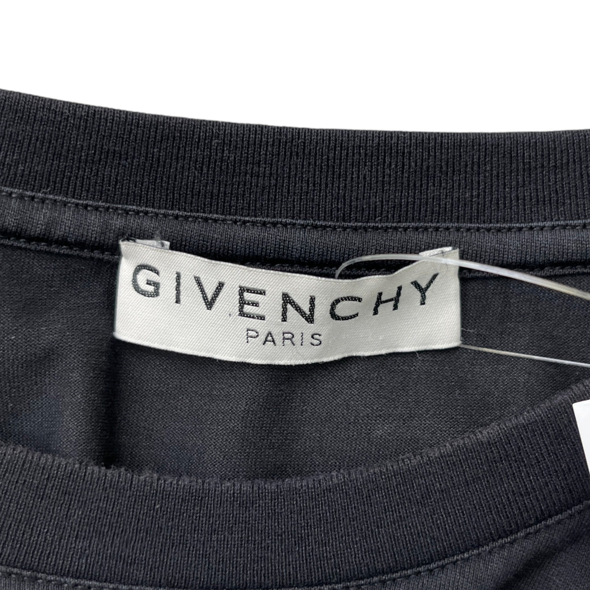 Men's Studio Homme Floral Print T-Shirt Black Size S