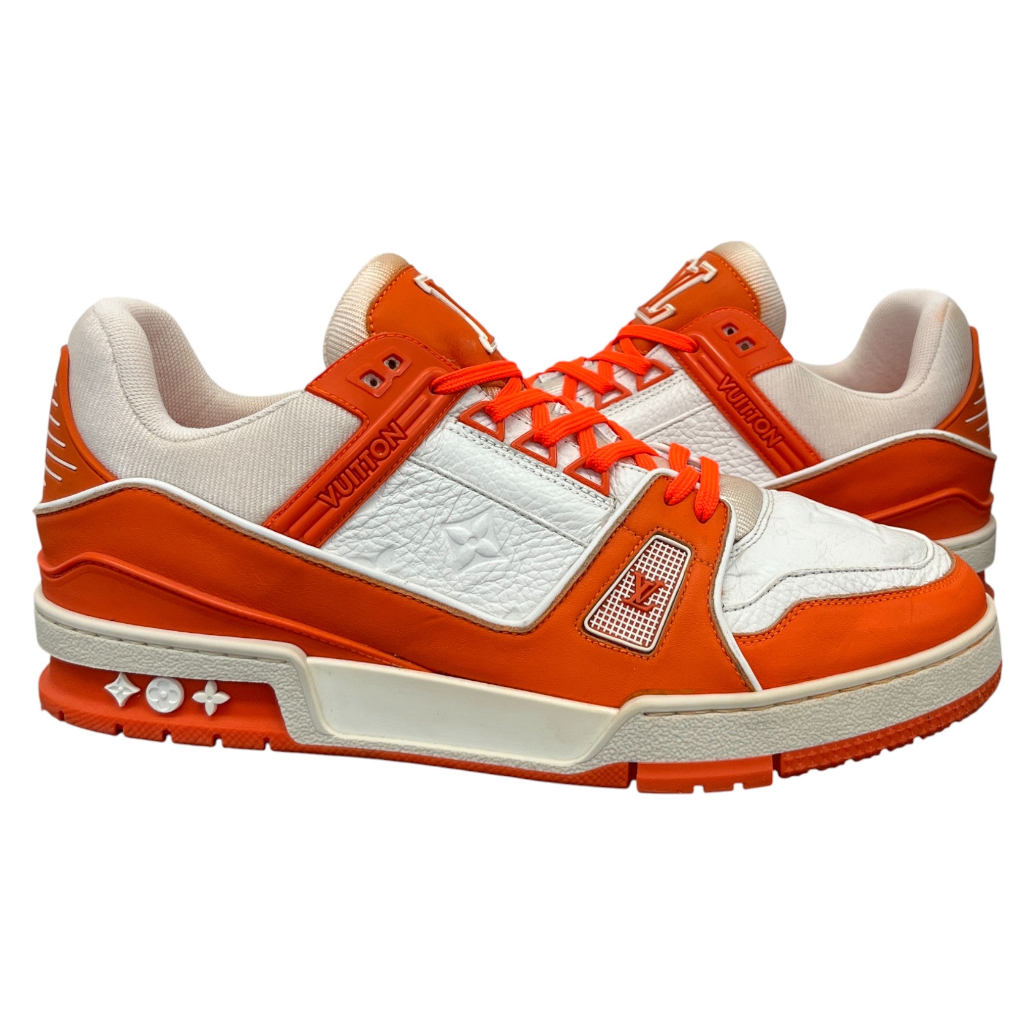 Men's Lv Low Trainers Orange Size EU 42.5 / UK 8.5