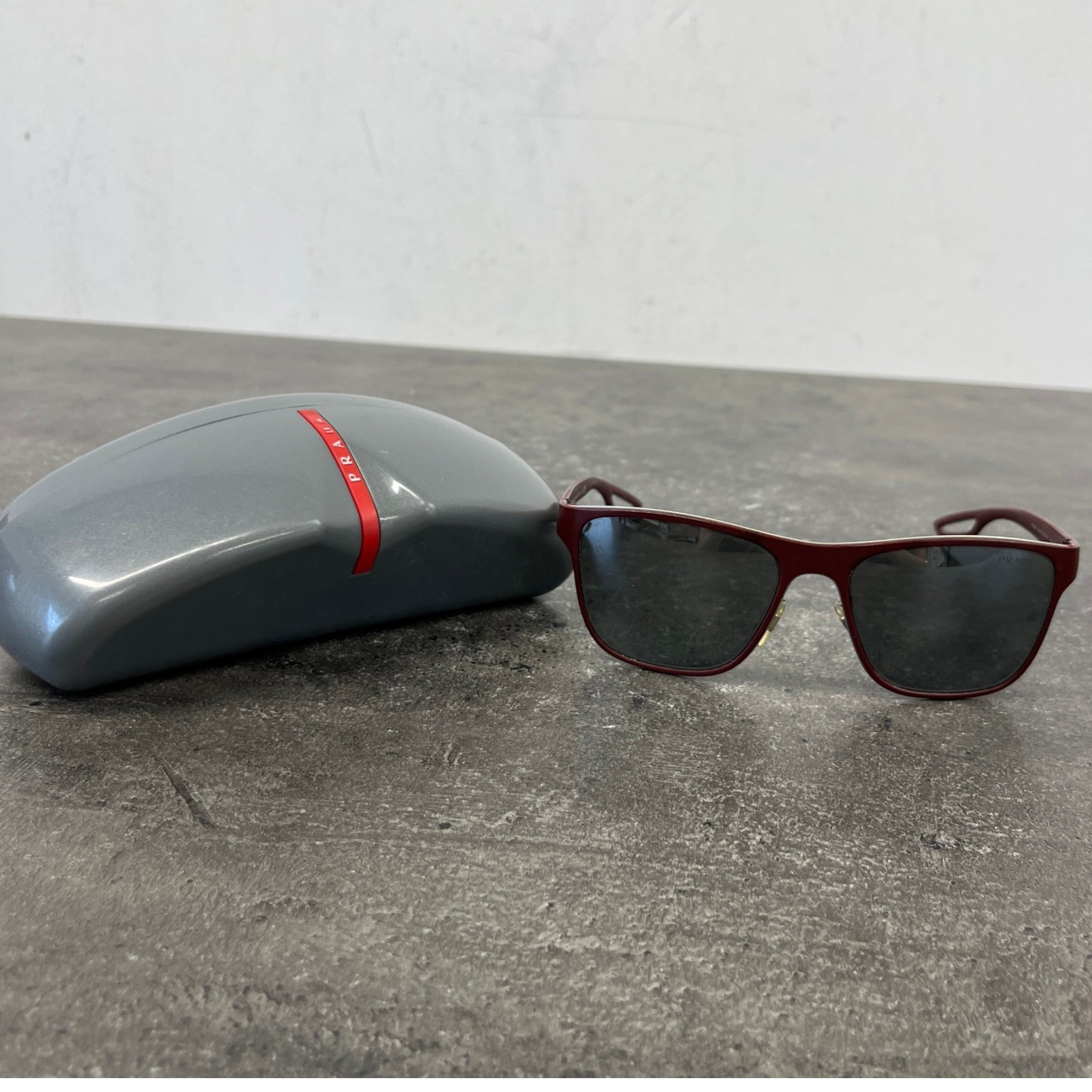 Men's Linea Rossa Sunglasses Burgundy