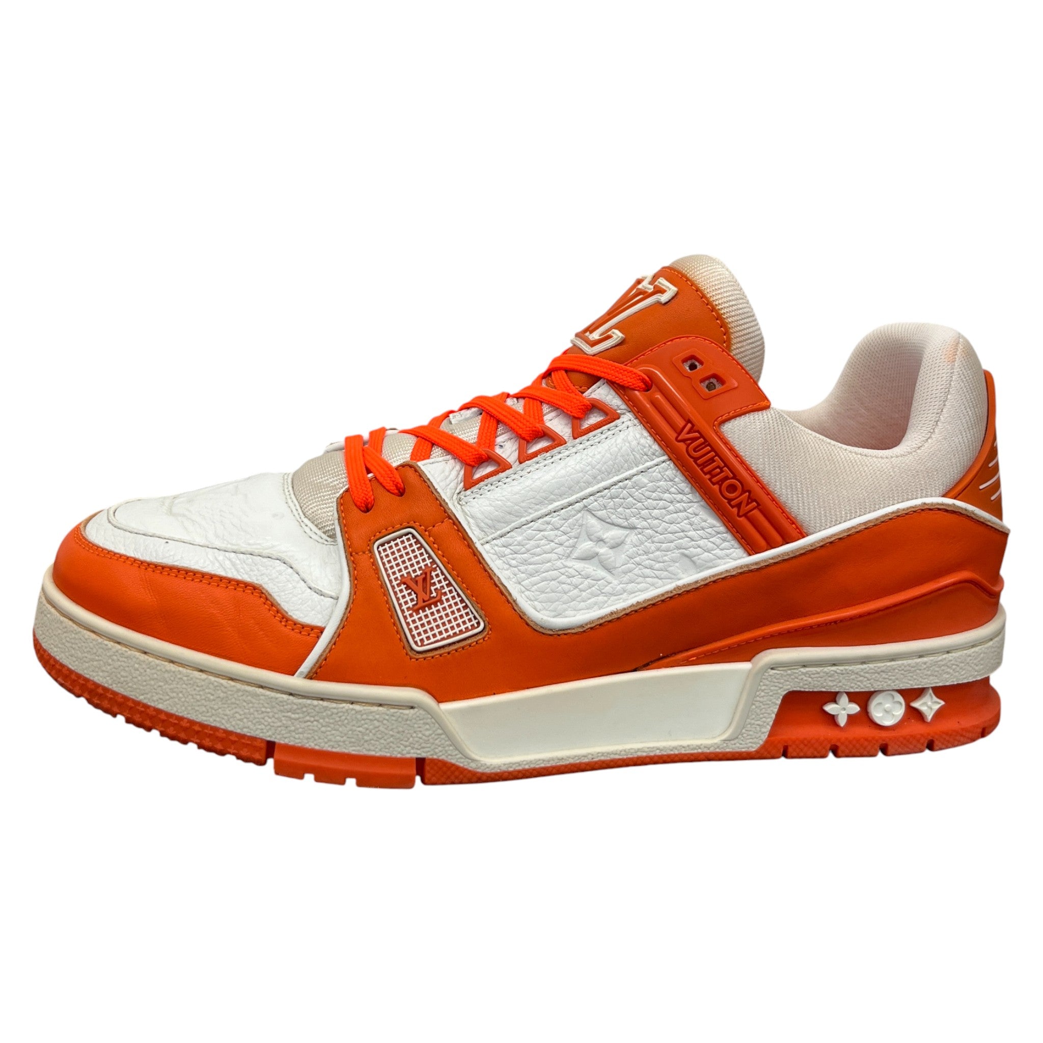 Men's Lv Low Trainers Orange Size EU 42.5 / UK 8.5