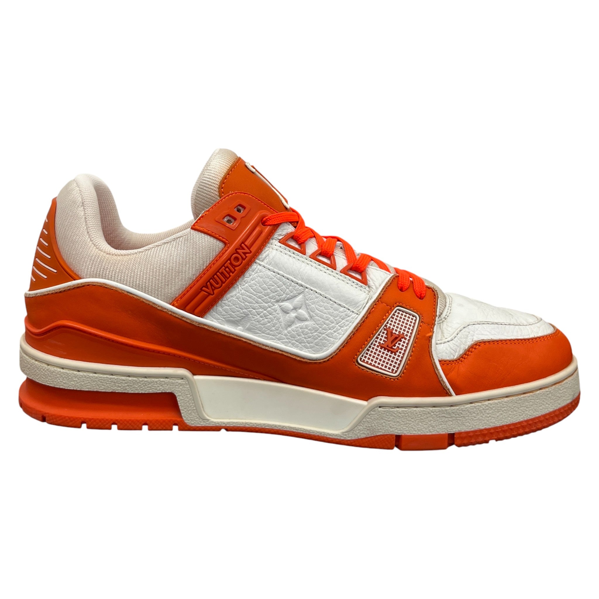Men's Lv Low Trainers Orange Size EU 42.5 / UK 8.5