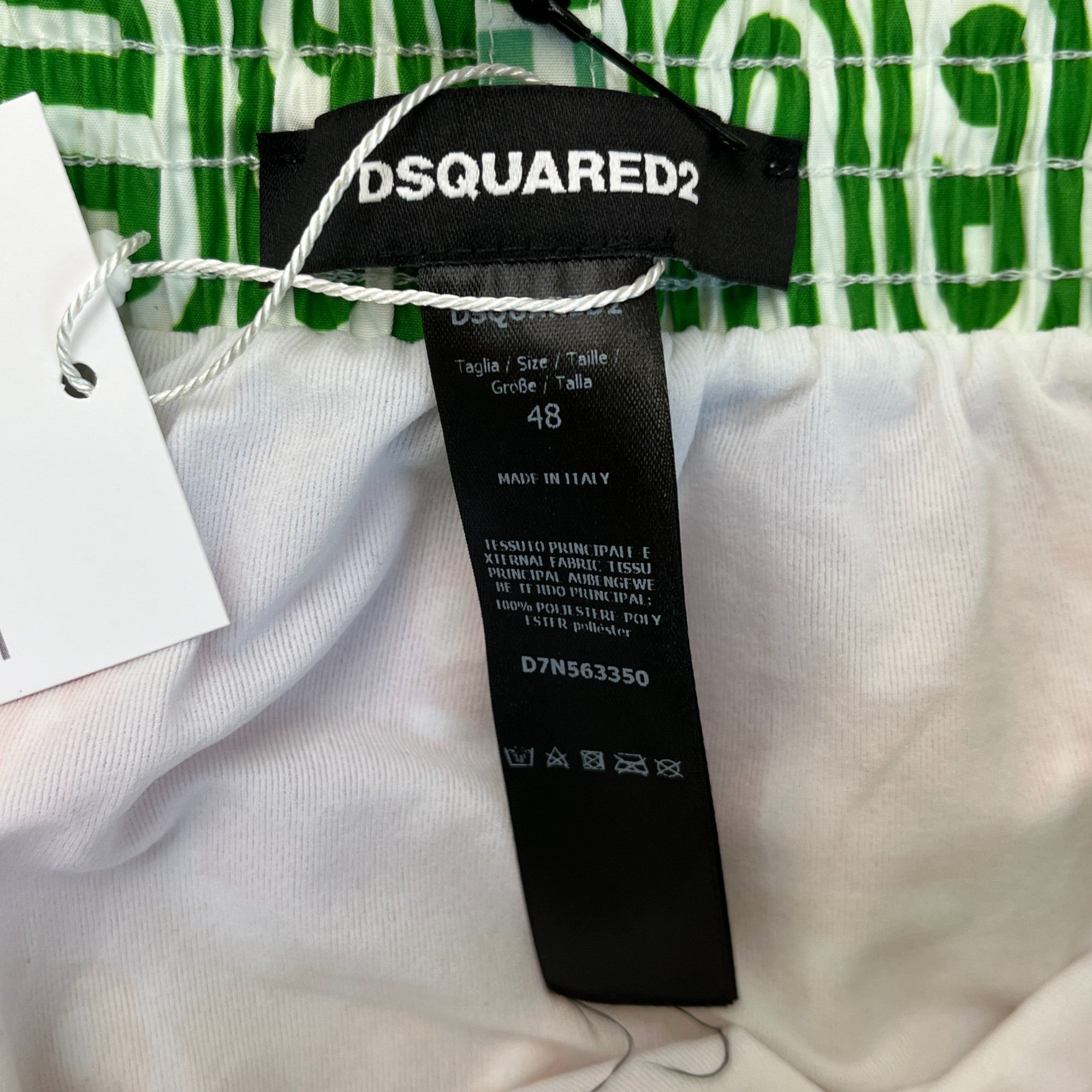 Men's Multi Logo Swim Shorts Multi-Coloured Size W32 / IT 48