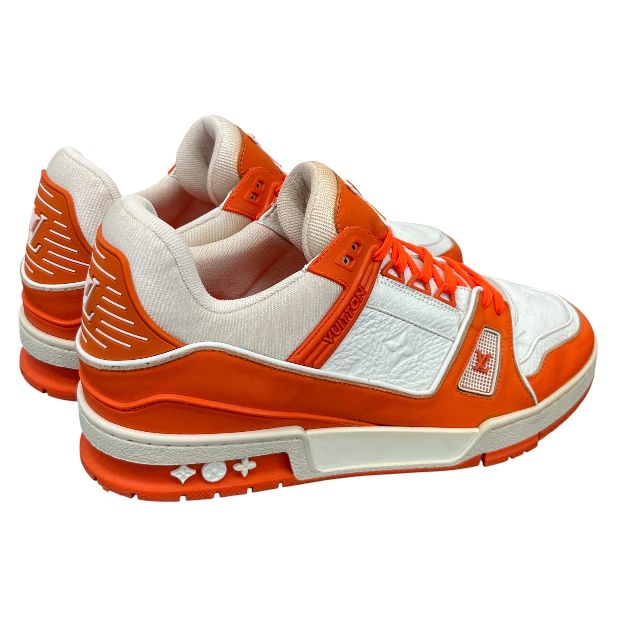Men's Lv Low Trainers Orange Size EU 42.5 / UK 8.5
