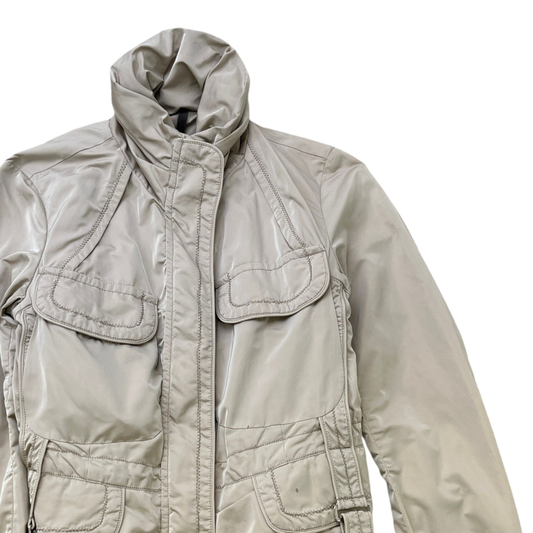 Women's Tissu Jacket Beige Size 1 / UK 10