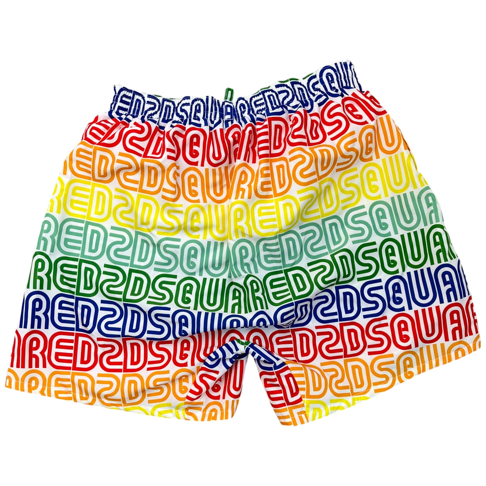Men's Multi Logo Swim Shorts Multi-Coloured Size W32 / IT 48