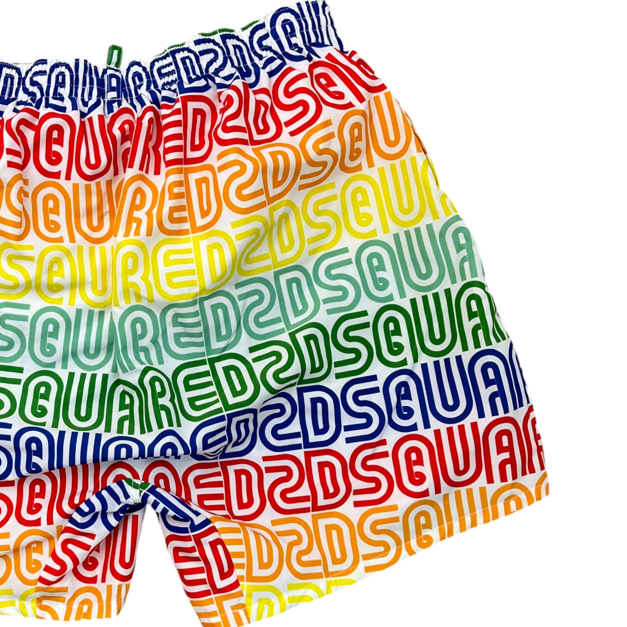 Men's Multi Logo Swim Shorts Multi-Coloured Size W32 / IT 48