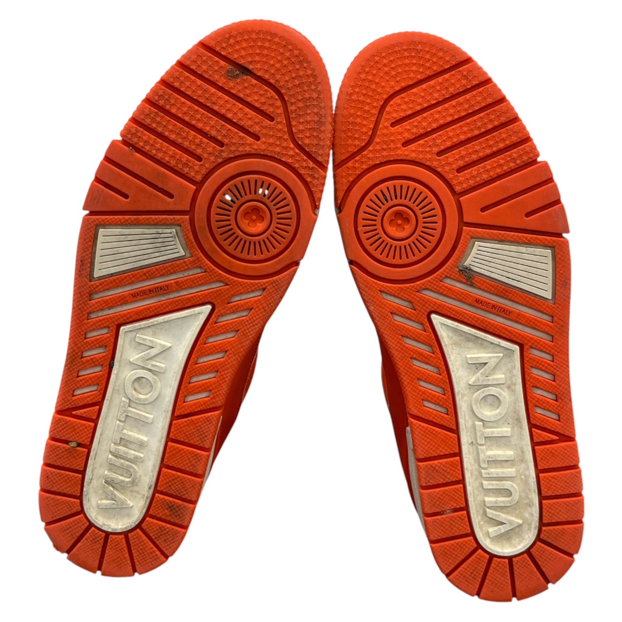 Men's Lv Low Trainers Orange Size EU 42.5 / UK 8.5