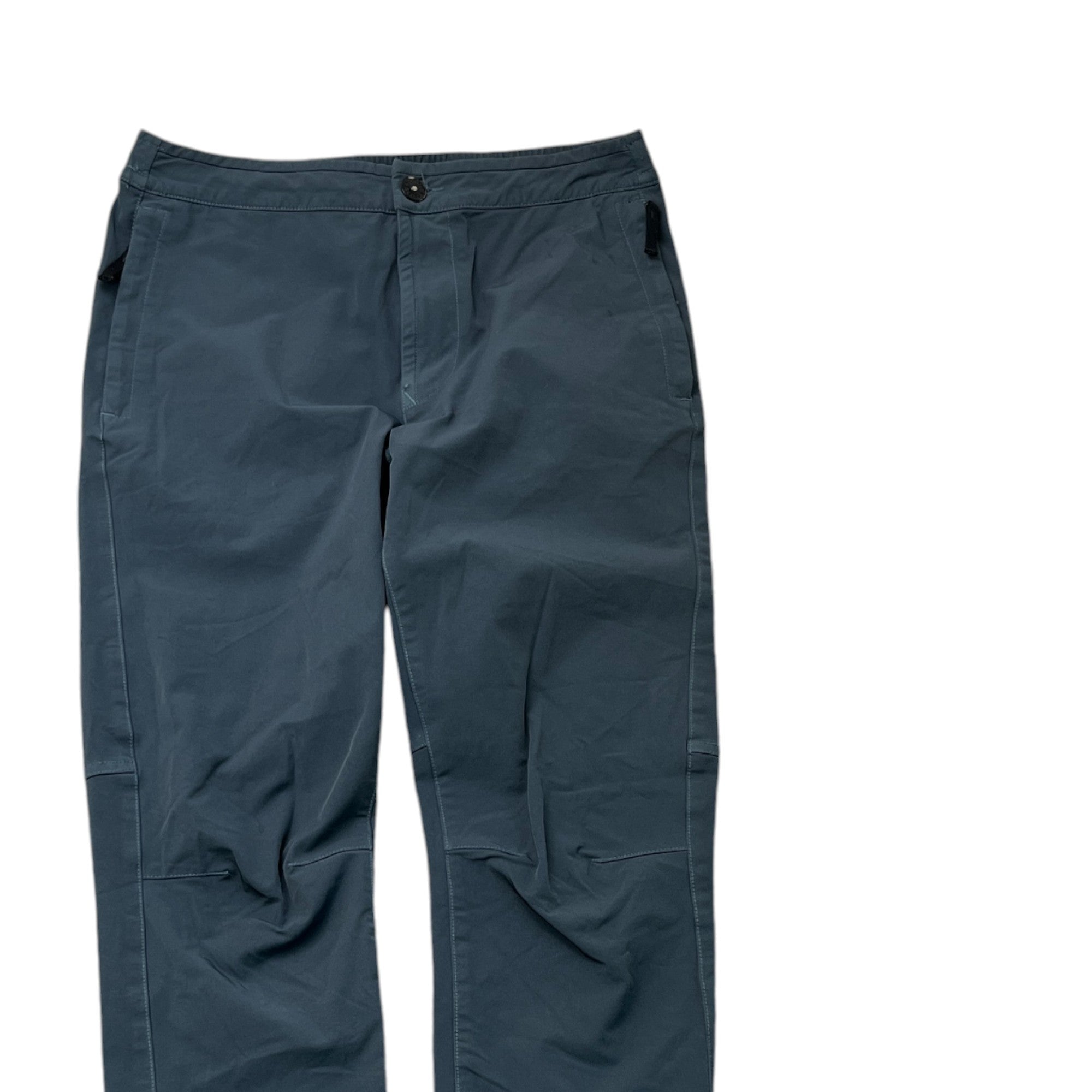 Men's Compass Logo Trousers Green Size Waist 29"