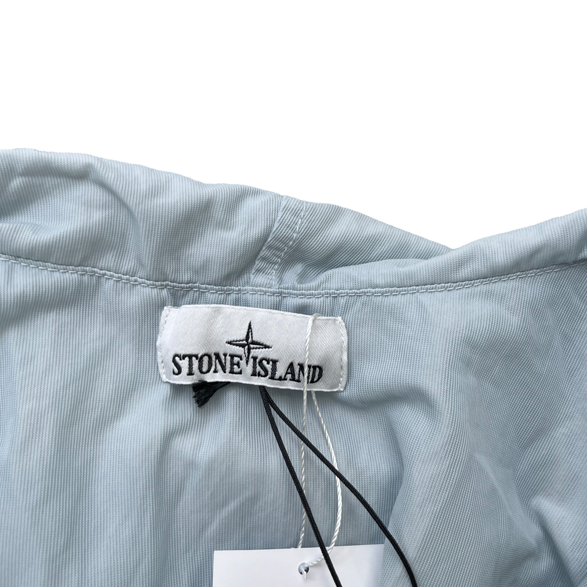 Men's Applique Logo Jacket Blue Size S