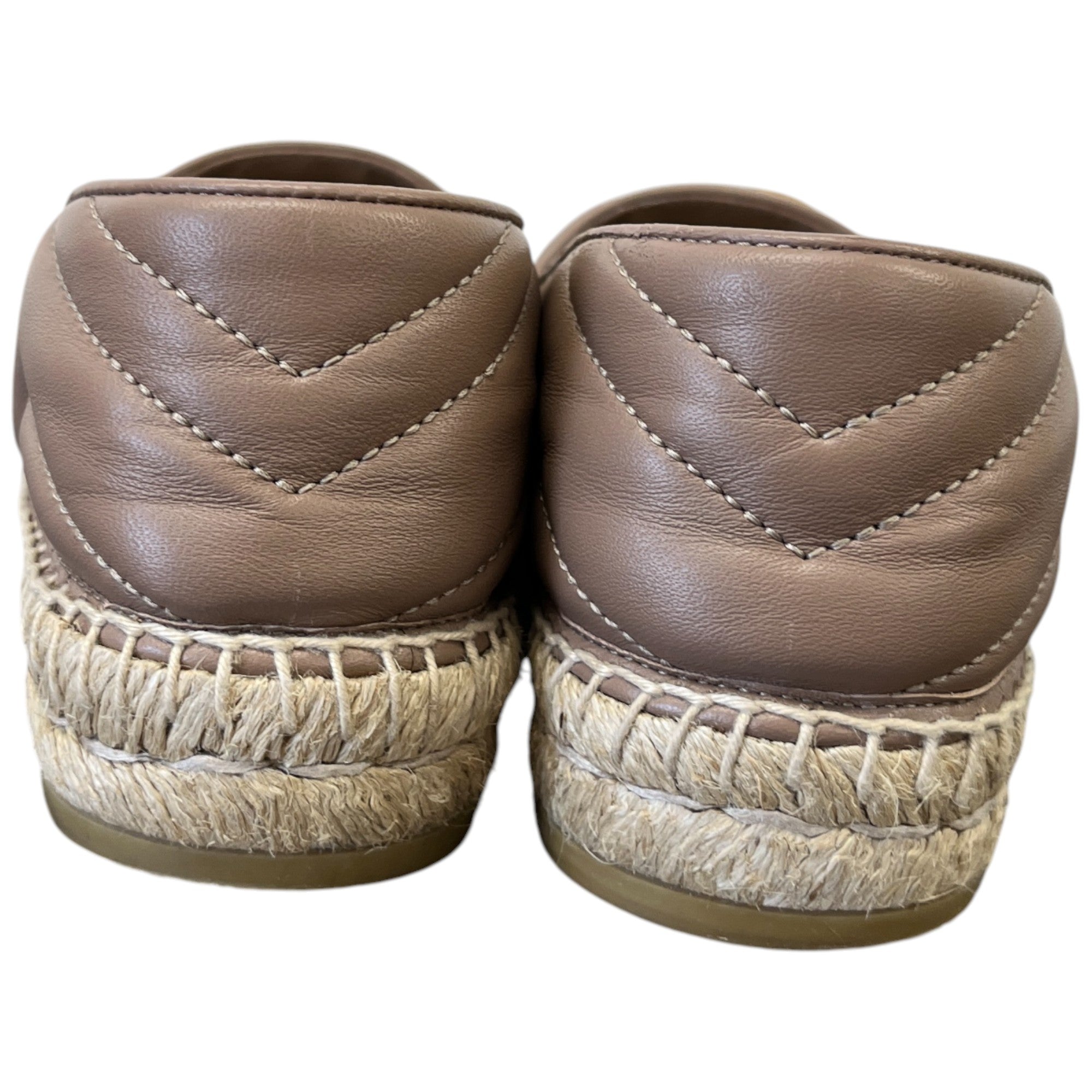 Women's Gg Marmont Espadrilles Beige Size EU 37 / UK 4