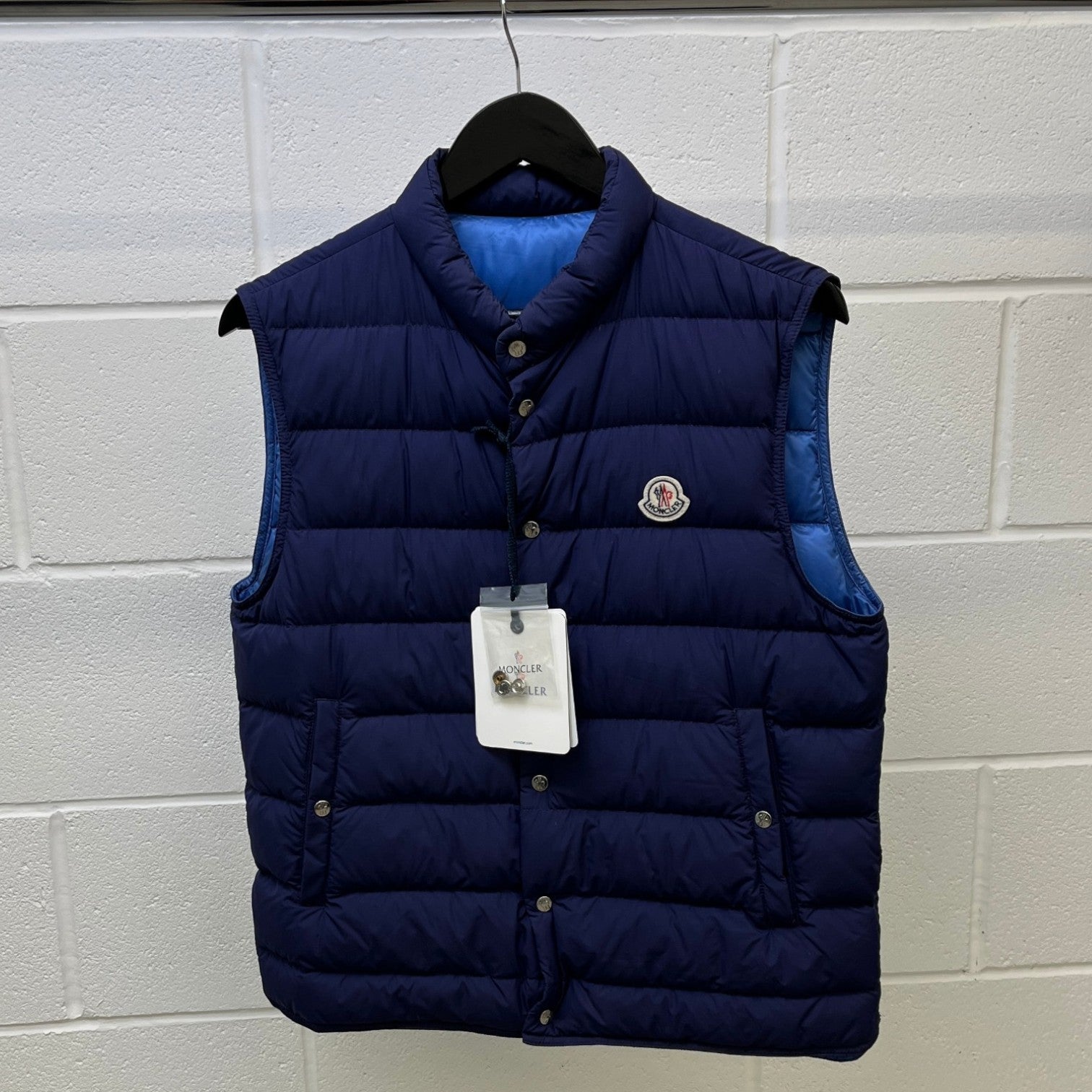 Men's Febe Gilet Blue Size 2 / M