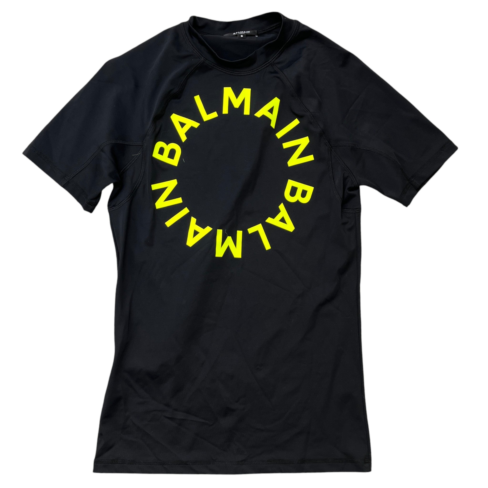 Men's Logo Print T-Shirt Black Size S