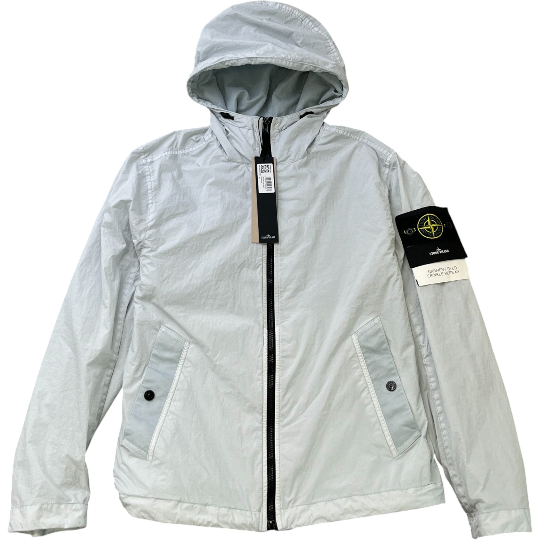 Men's Applique Logo Jacket Blue Size S