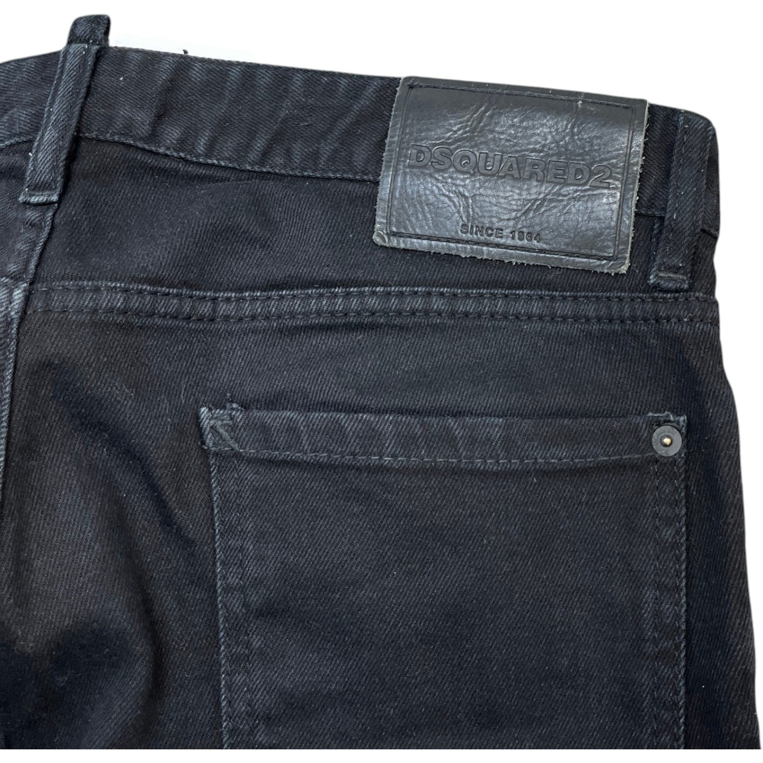 Men's Slim Fit Jeans Black Size IT 48 / UK 32
