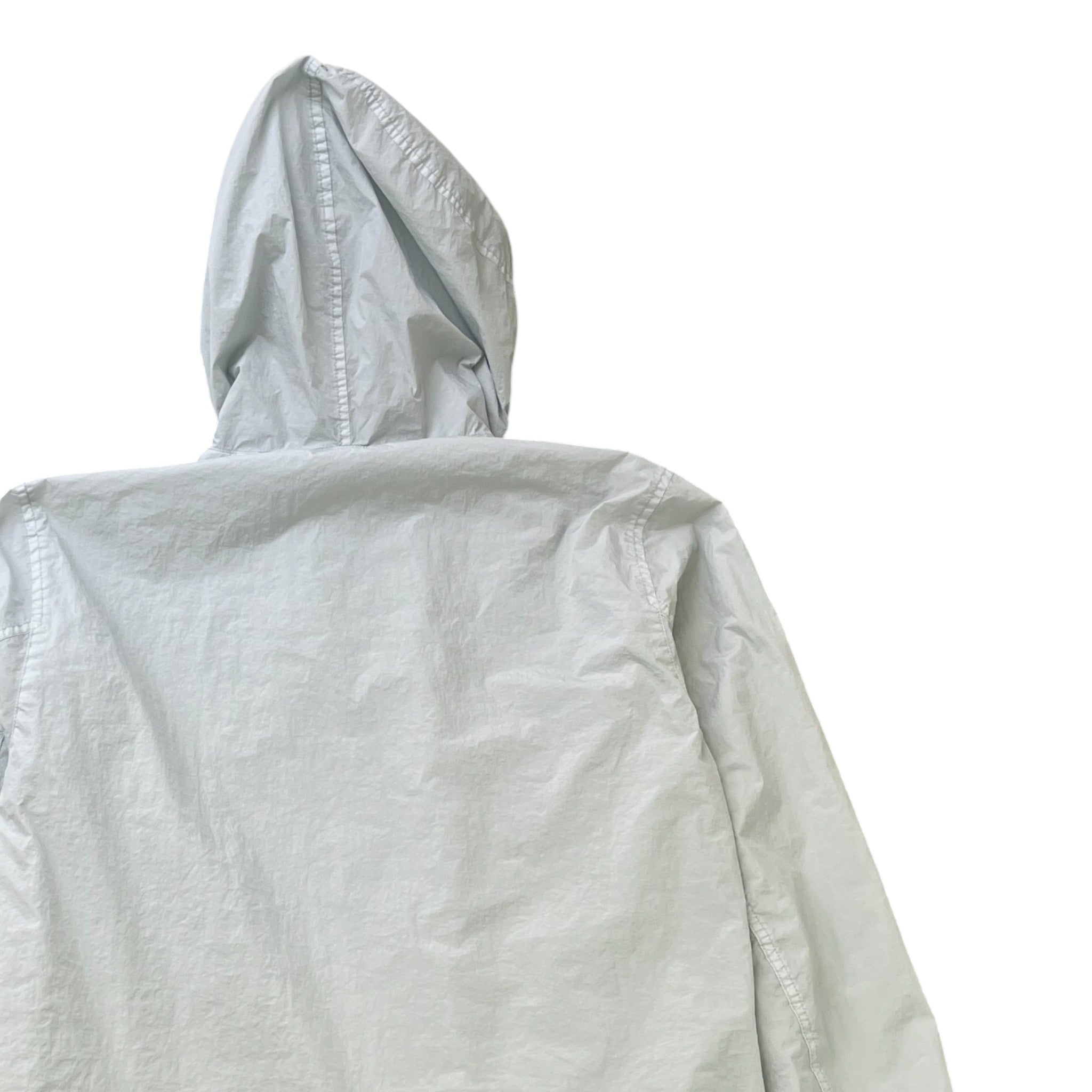 Men's Applique Logo Jacket Blue Size S