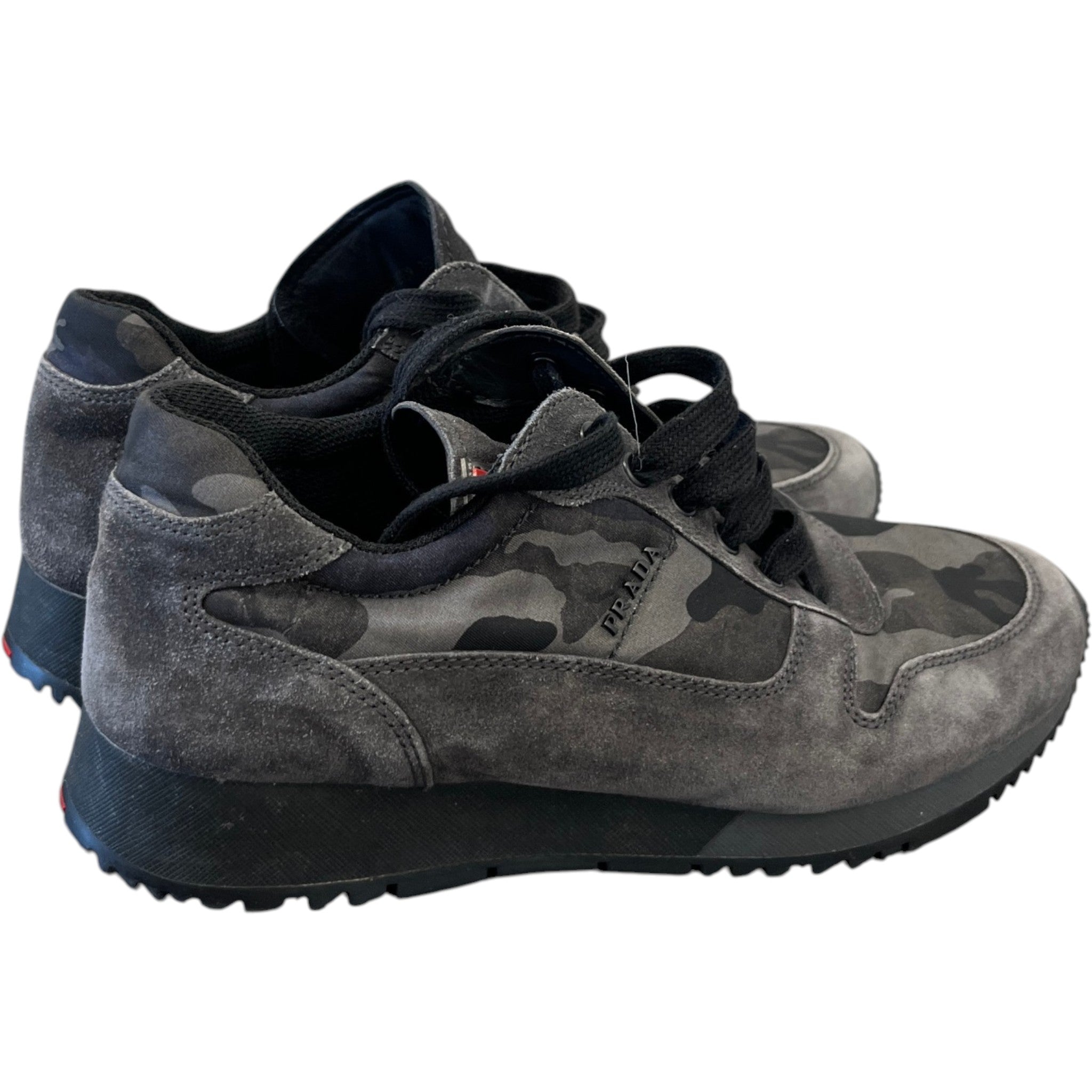Women's Runner Camo Low Trainers Black Size EU 35.5 / UK 2.5
