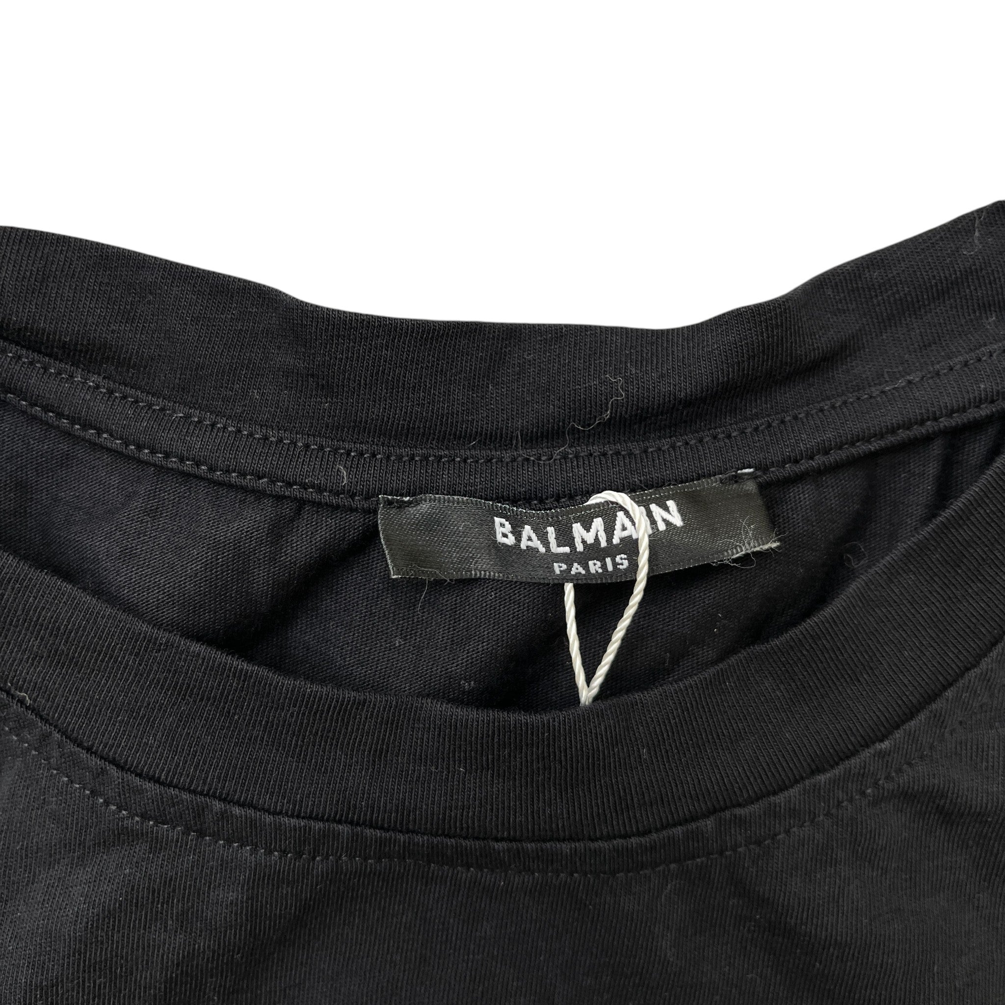 Men's Coin Flock T-Shirt Black Size S