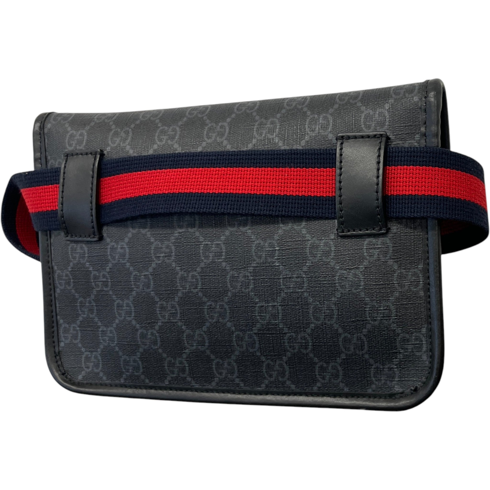 Men's Gg Supreme Belt Bag Charcoal