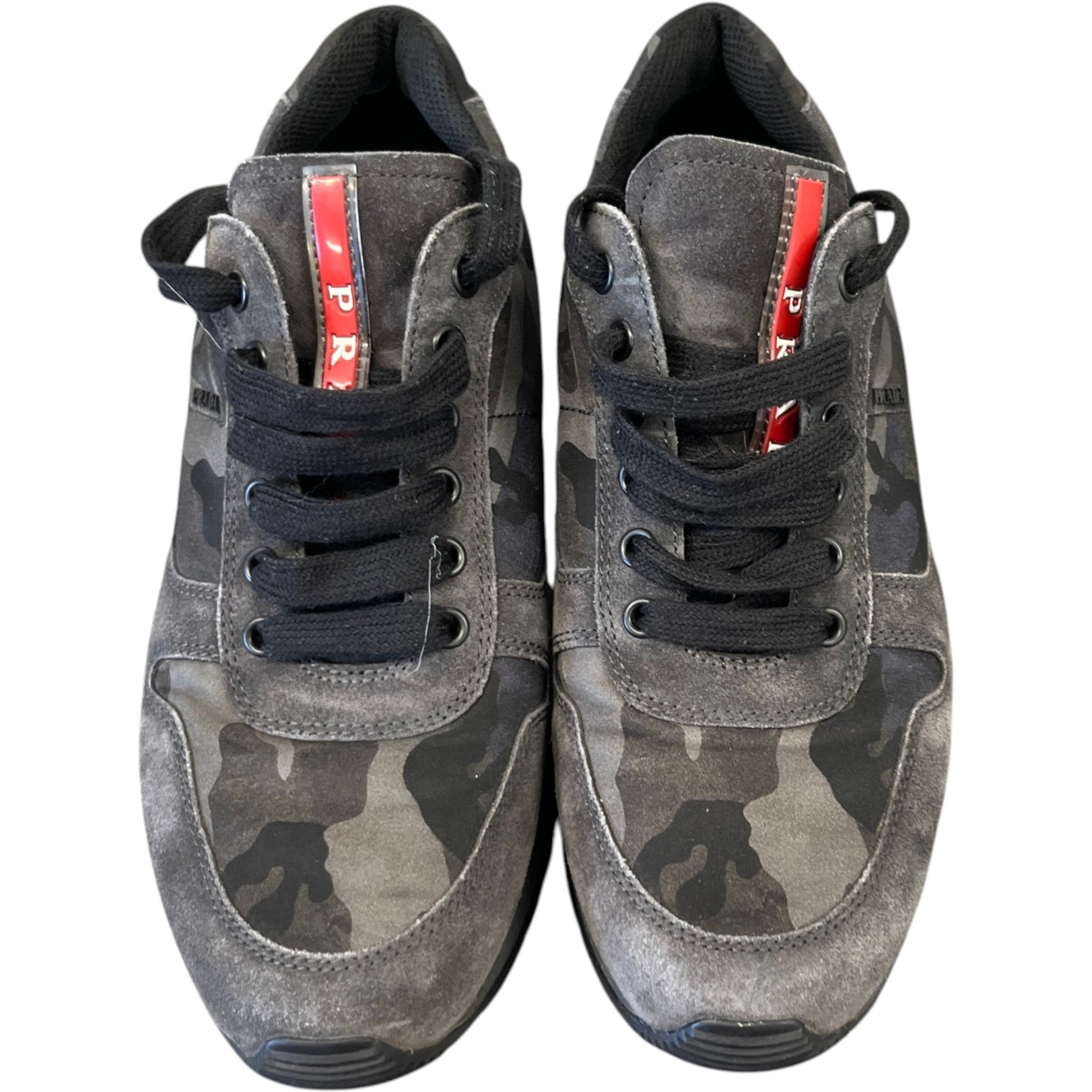 Women's Runner Camo Low Trainers Black Size EU 35.5 / UK 2.5
