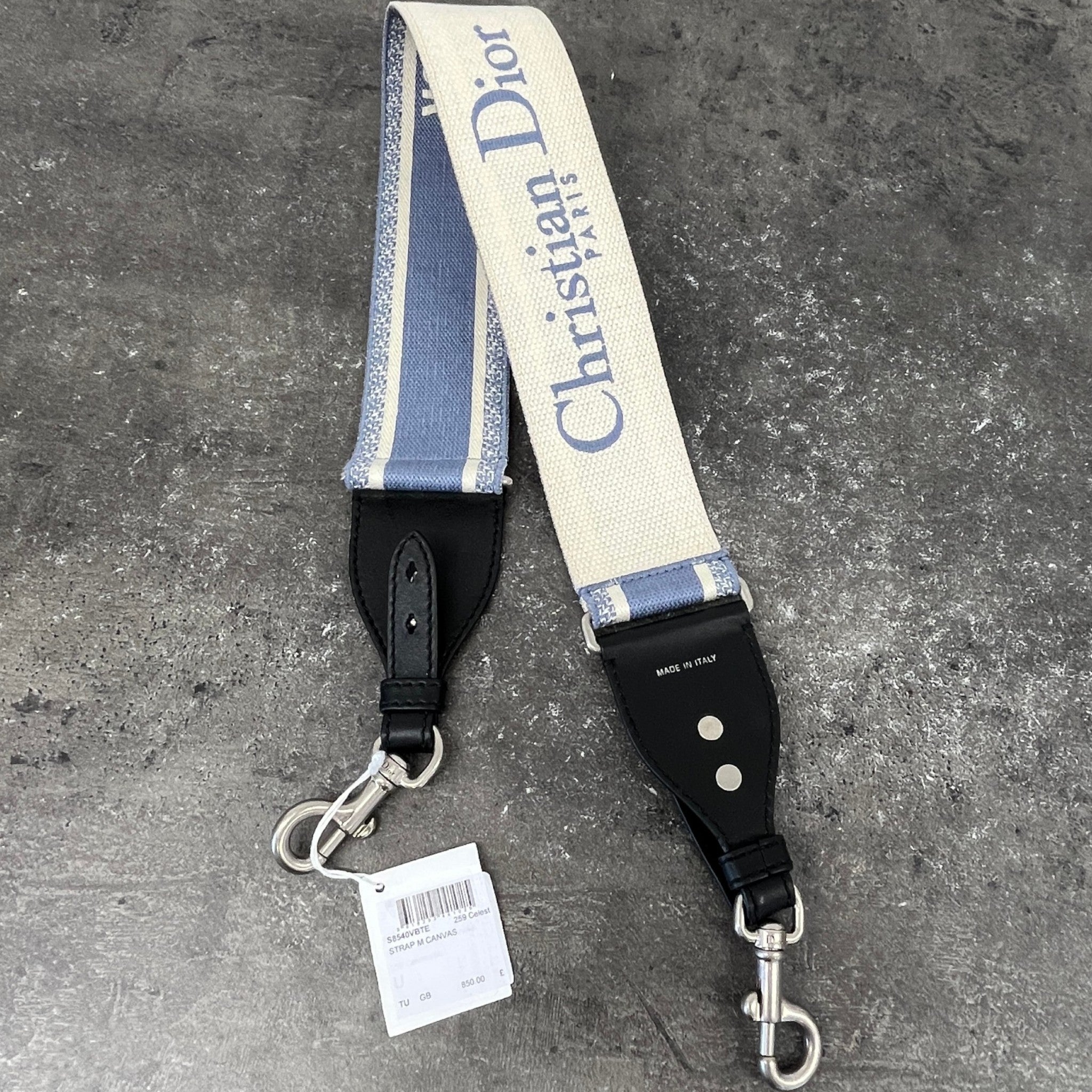 Women's Embroidered Logo Strap Blue