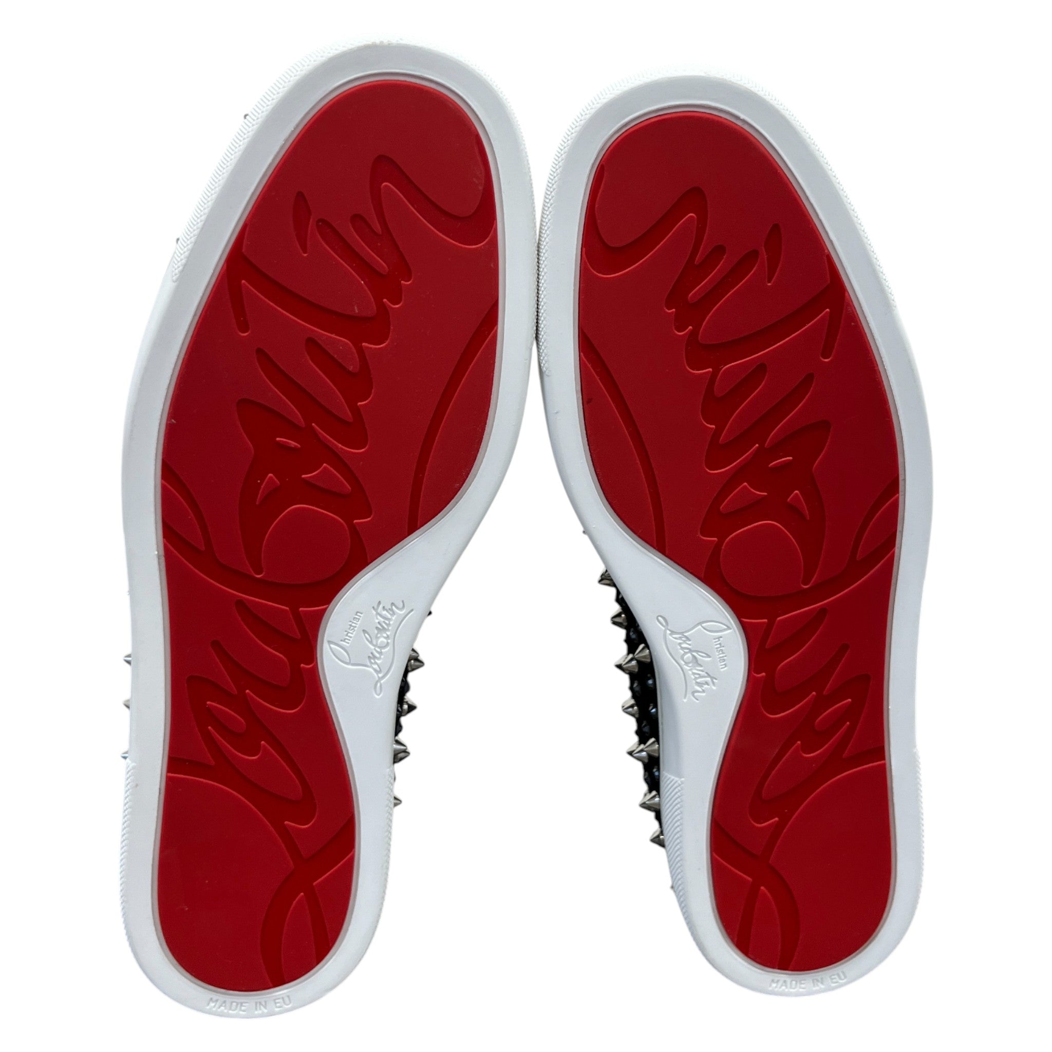 Men's Roller Boat Spike Loafers Black Size EU 40 / UK 6